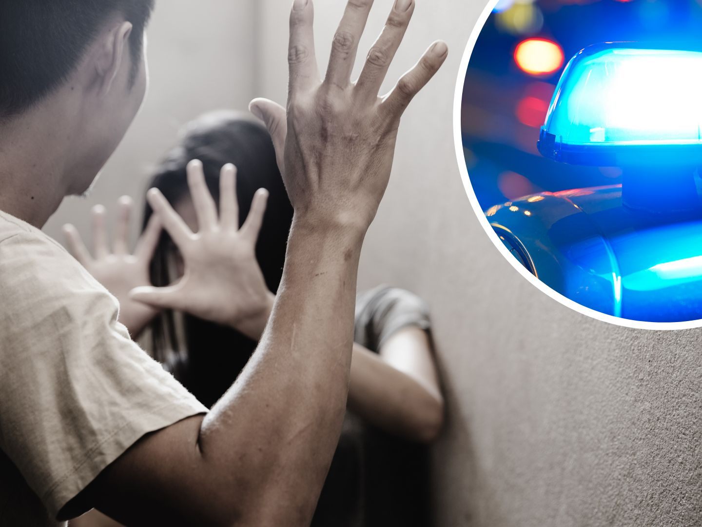 Polizeieinsatz nach häuslicher Gewalt in Wien-Simmering. Polizeieinsatz nach häuslicher Gewalt in Wien-Simmering.