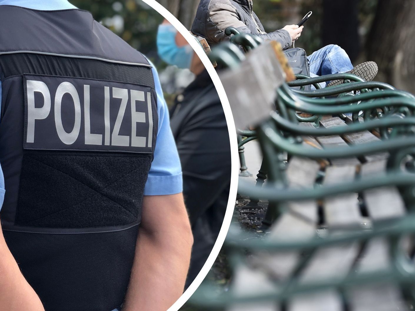 Ein 28-Jähriger verletzte einen Mann lebensgefährlich, weil er ihn von einer Parkbank gestoßen hat.