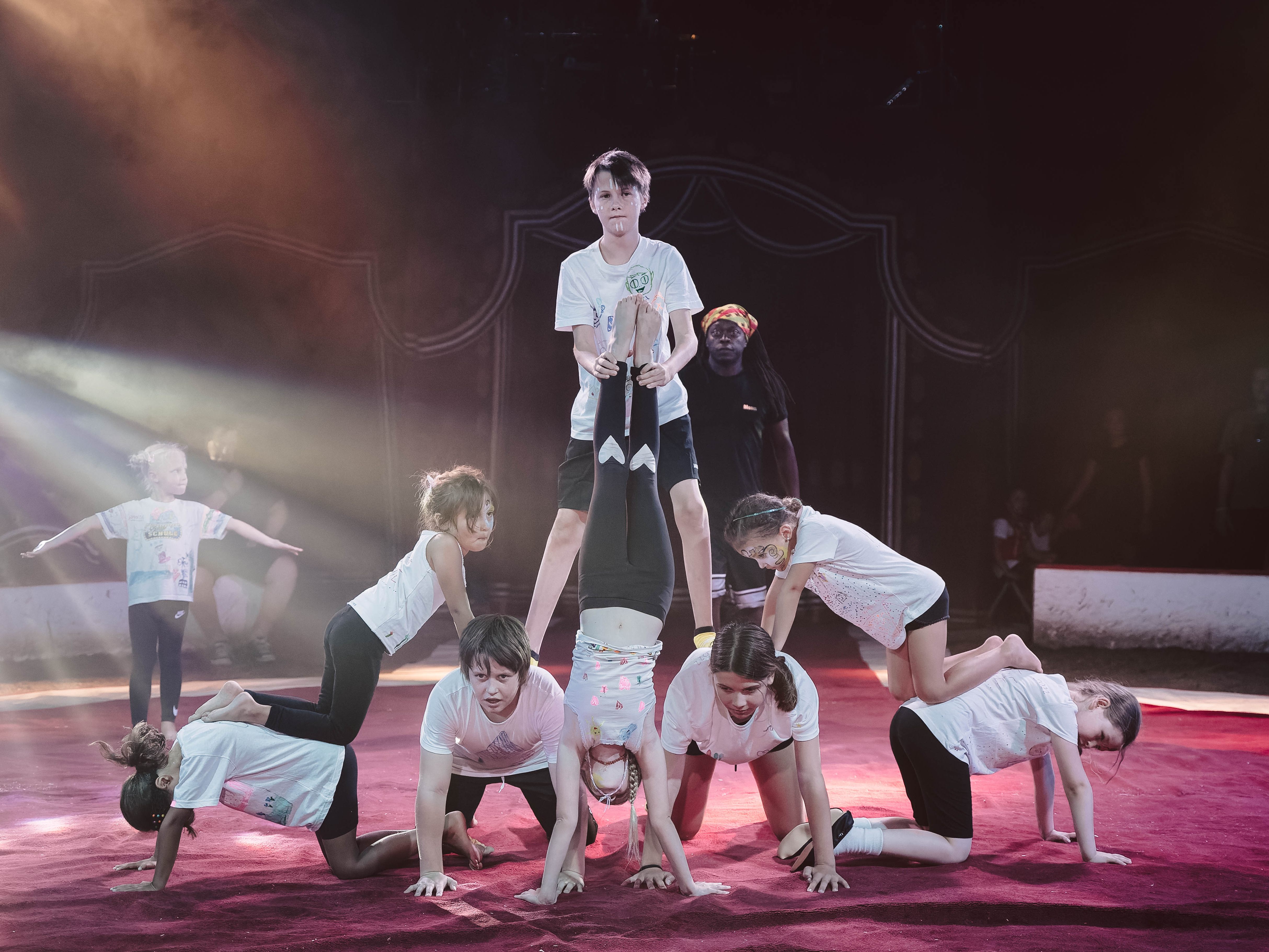 Circus Ferien Camp im Wiener Prater für Kinder und Jugendliche.