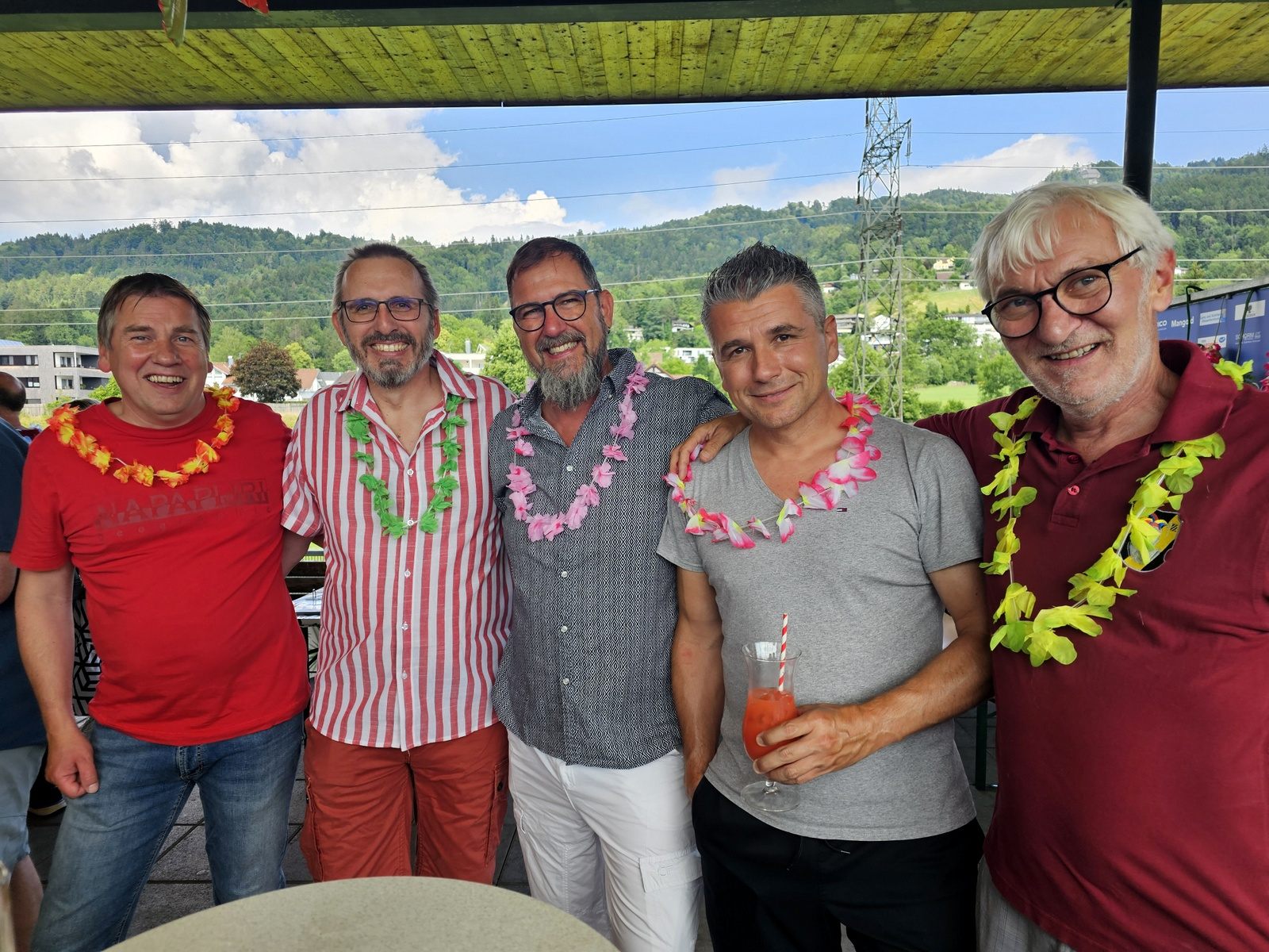 Cocktailparty und Arbeitssitzung der Hörbranzer Raubritter
