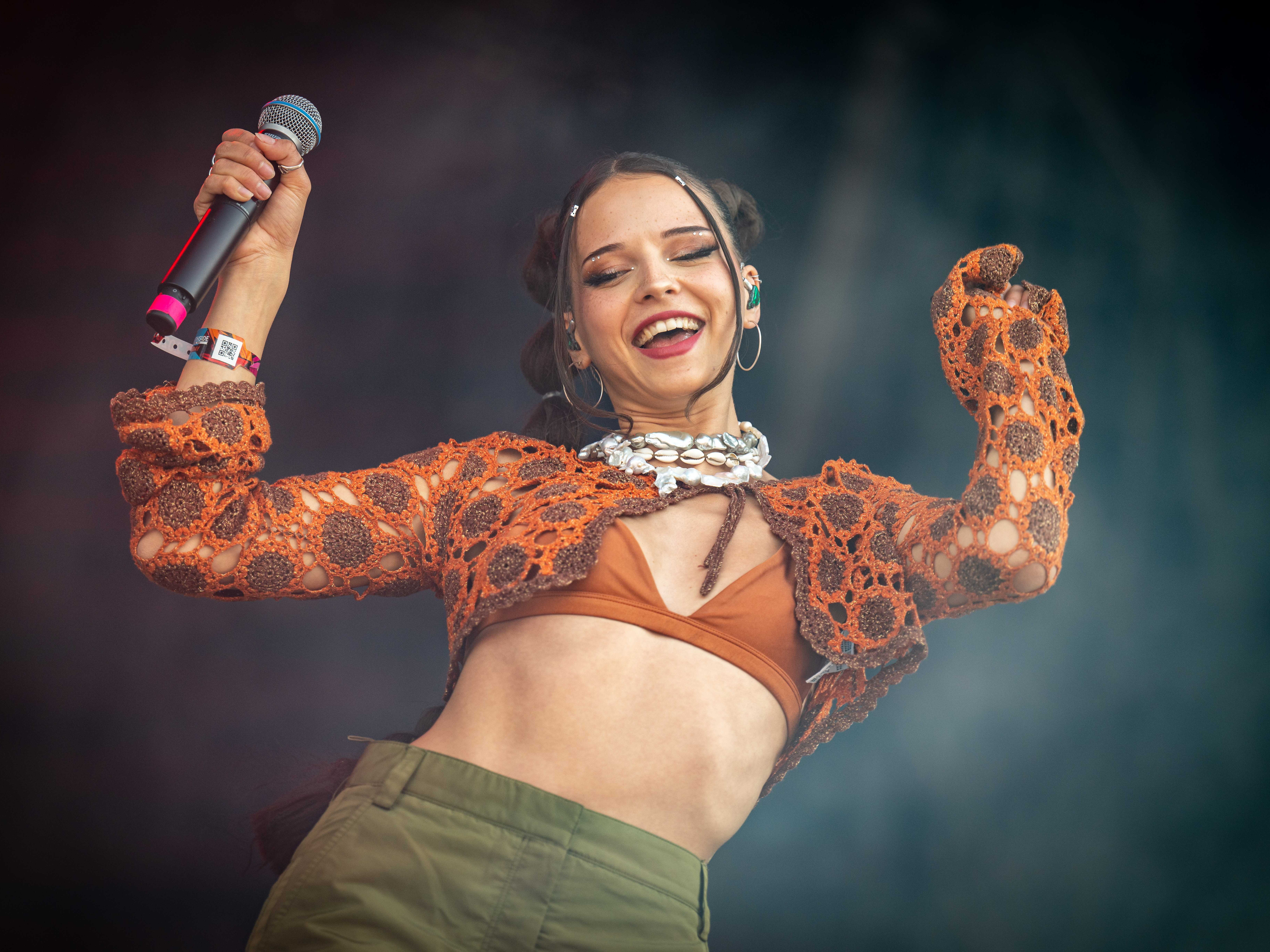 Nina Chuba gehörte zu den beliebtesten Acts am Freitag.