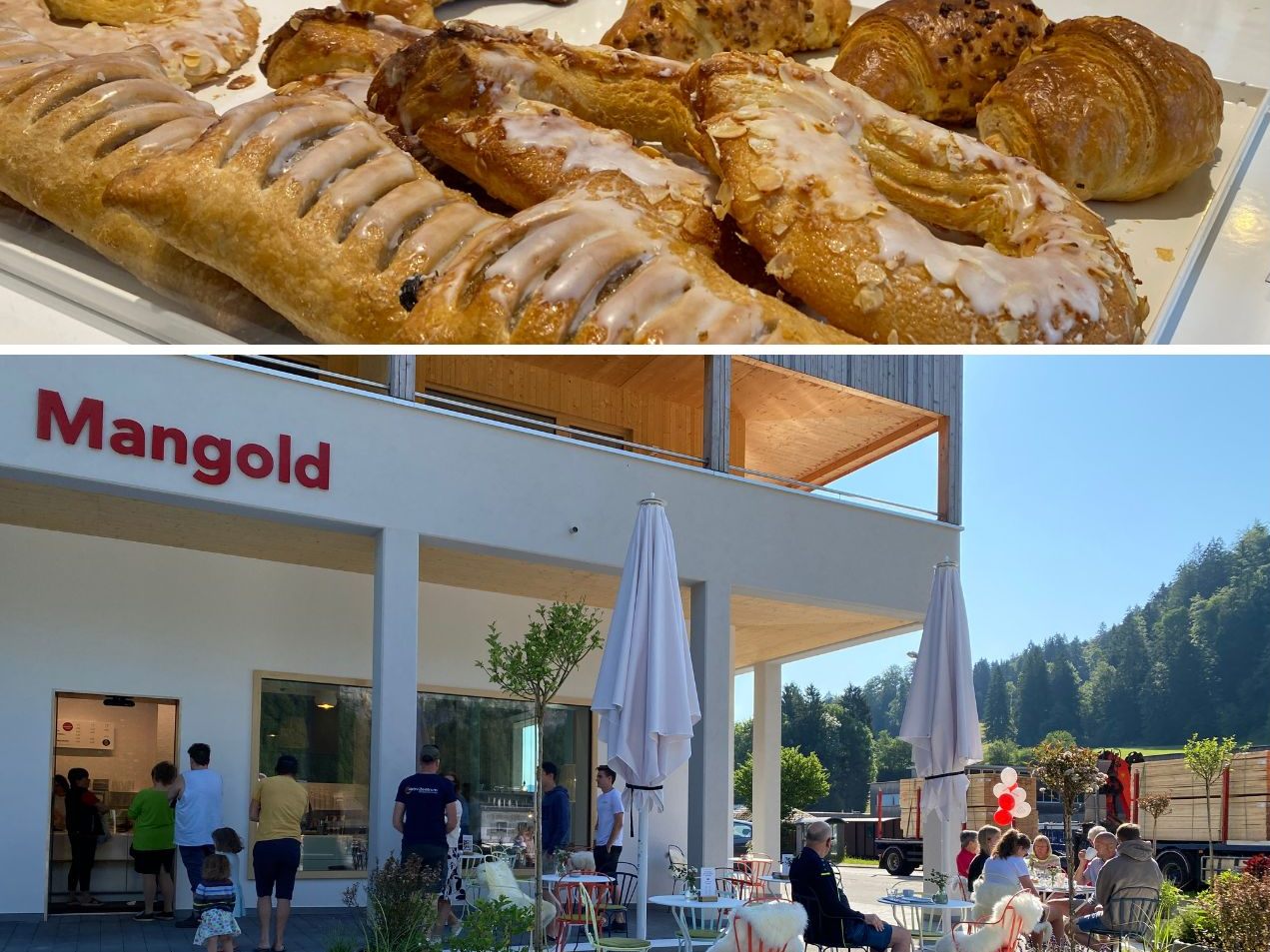 Im Bregenzerwald gibt es seit Freitag eine Filiale der Bäckerei Mangold.