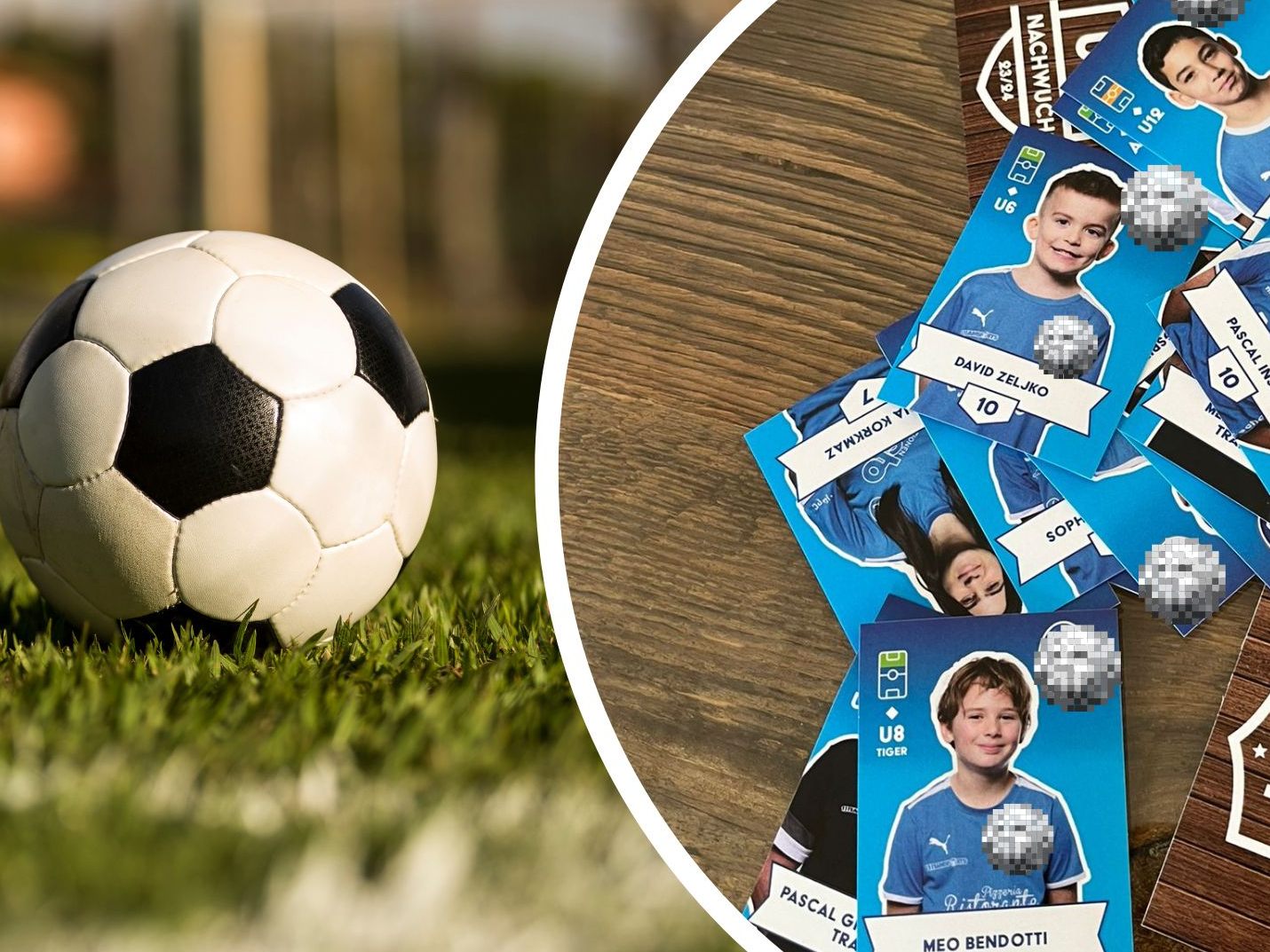 Ein Verein hat jetzt ein eigenes Sammel-Album mit Stickern.