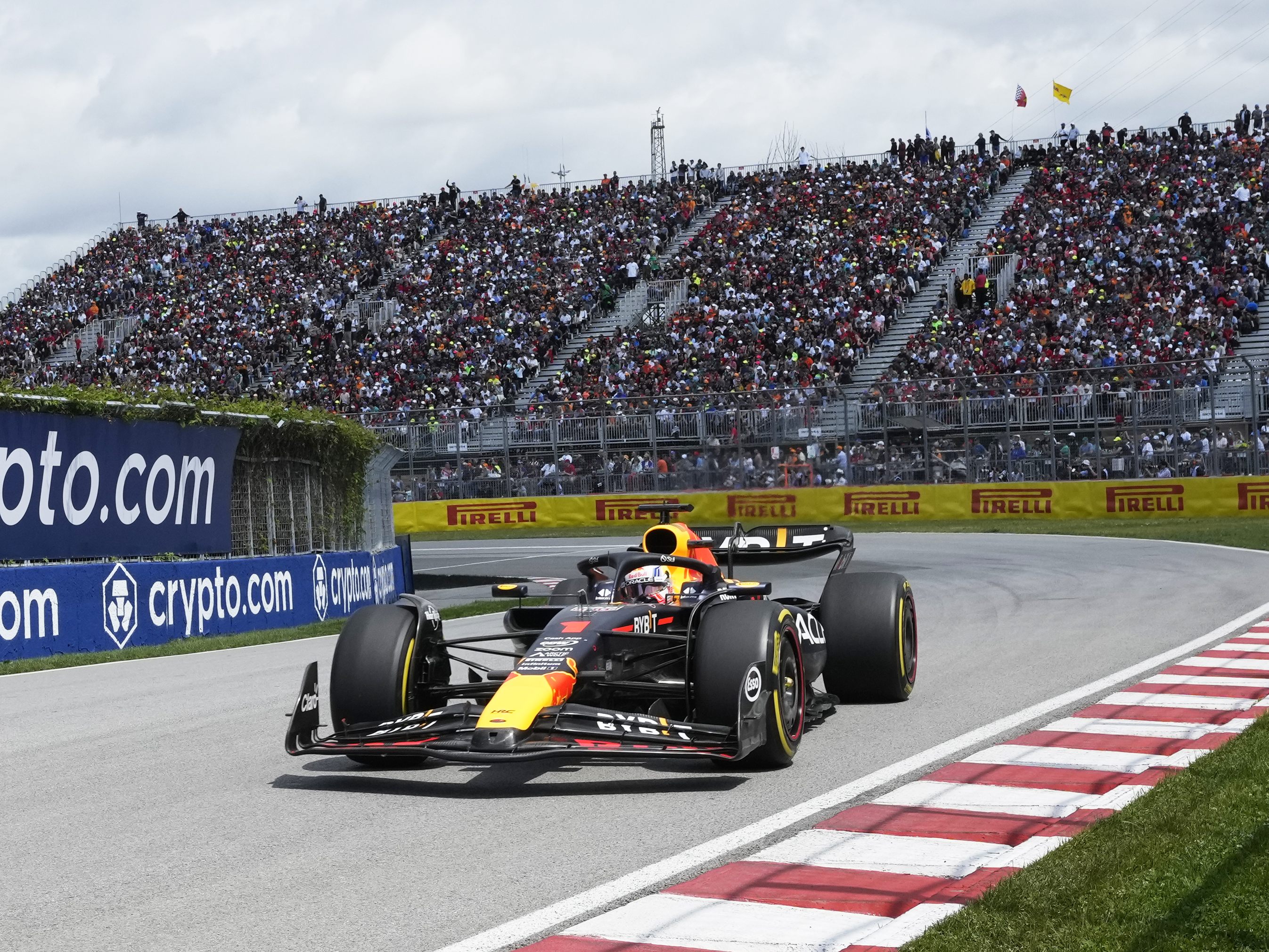 Max Verstappen war auch in Montreal nicht zu schlagen. Max Verstappen war auch in Montreal nicht zu schlagen.