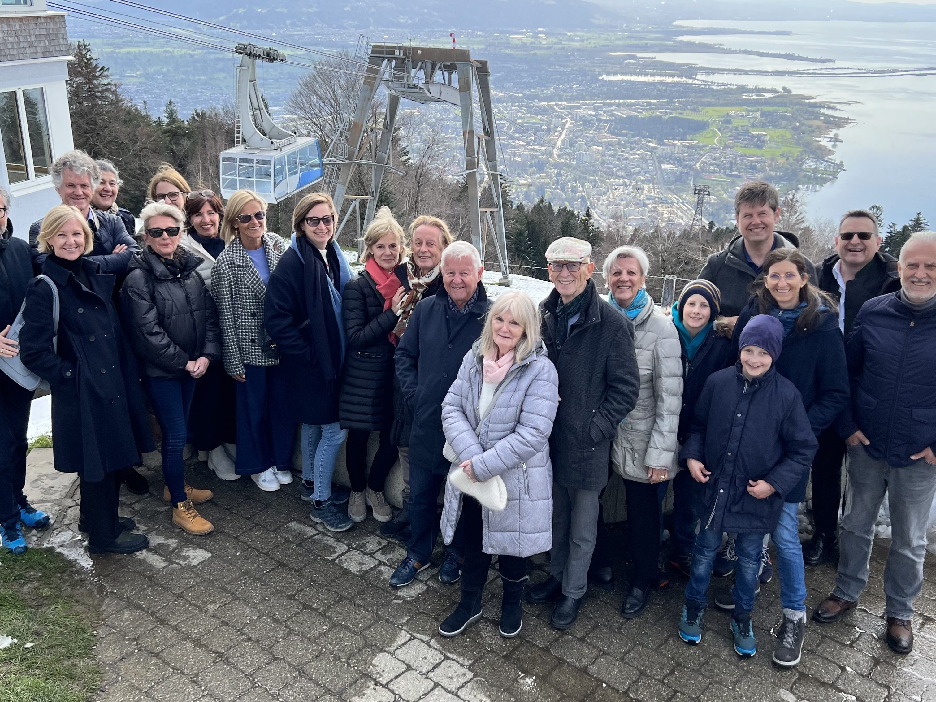 Gildenball-Gewinner schwebten auf den Bregenzer Hausberg
