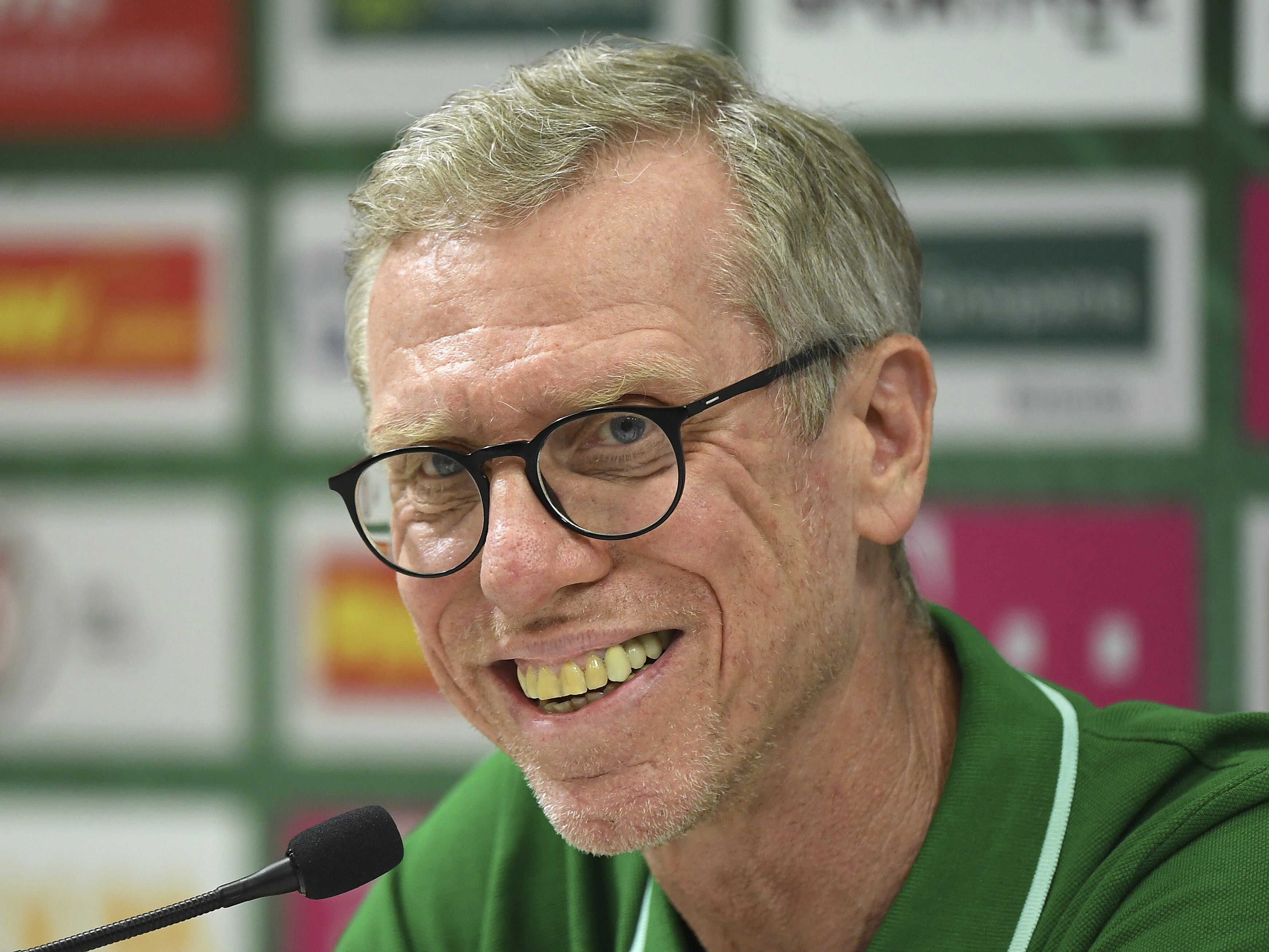 Peter Stöger ist als neuer Admira-Sportdirektor vorgestellt worden. Peter Stöger ist als neuer Admira-Sportdirektor vorgestellt worden.
