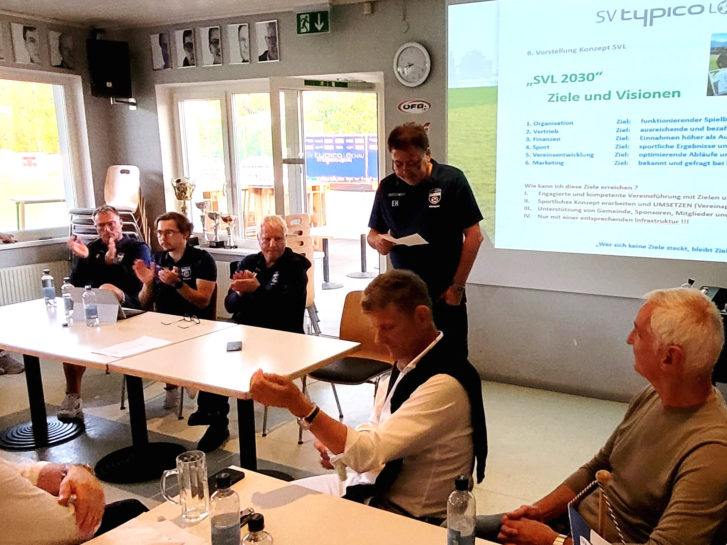 Sportlich erfolgreich und im Verein selbst bestens aufgestellt, so präsentierte sich der SV typico Lochau auf der Jahreshauptversammlung im Sportheim Hoferfeld Sportlich erfolgreich und im Verein selbst bestens aufgestellt, so präsentierte sich der SV typico Lochau auf der Jahreshauptversammlung im Sportheim Hoferfeld