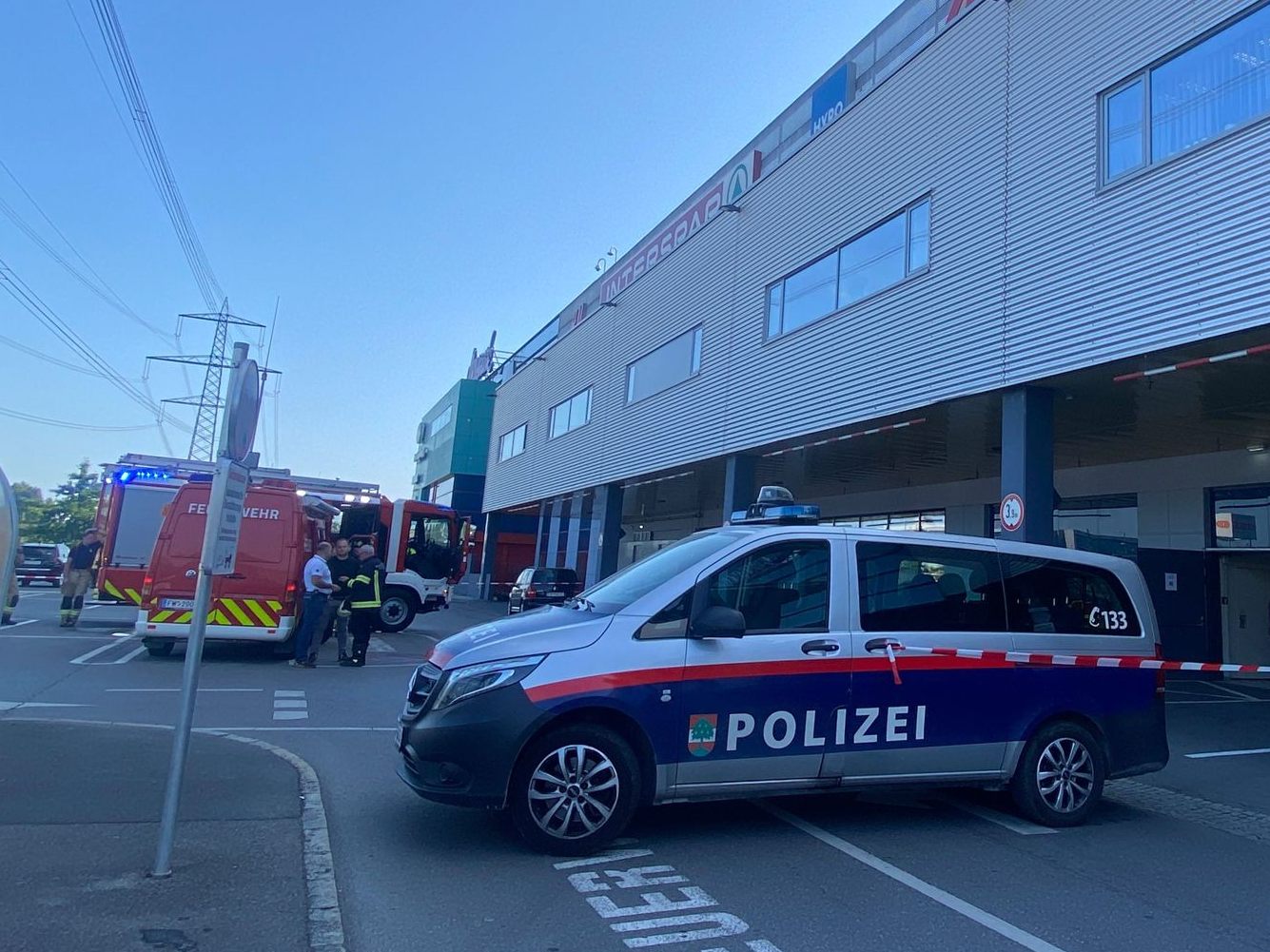 Starke Rauchentwicklung im Messepark am Montagmorgen. Starke Rauchentwicklung im Messepark am Montagmorgen.