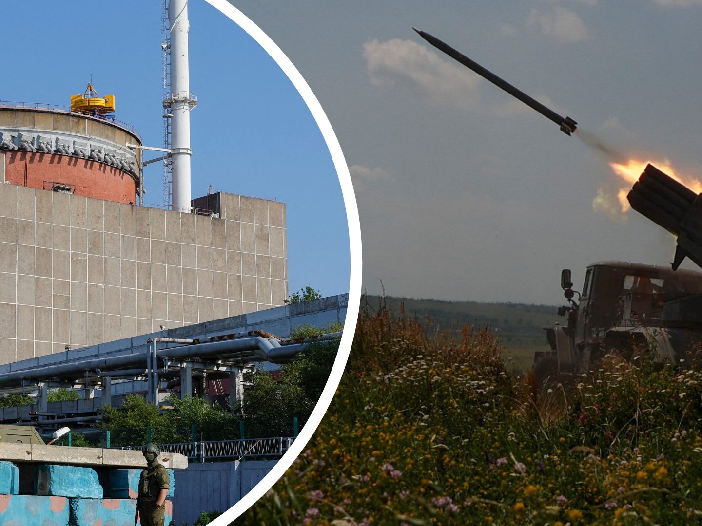 In der Region Saporischschja steht das - russisch besetzte - größte Atomkraftwerk Europas. In der Region Saporischschja steht das - russisch besetzte - größte Atomkraftwerk Europas.