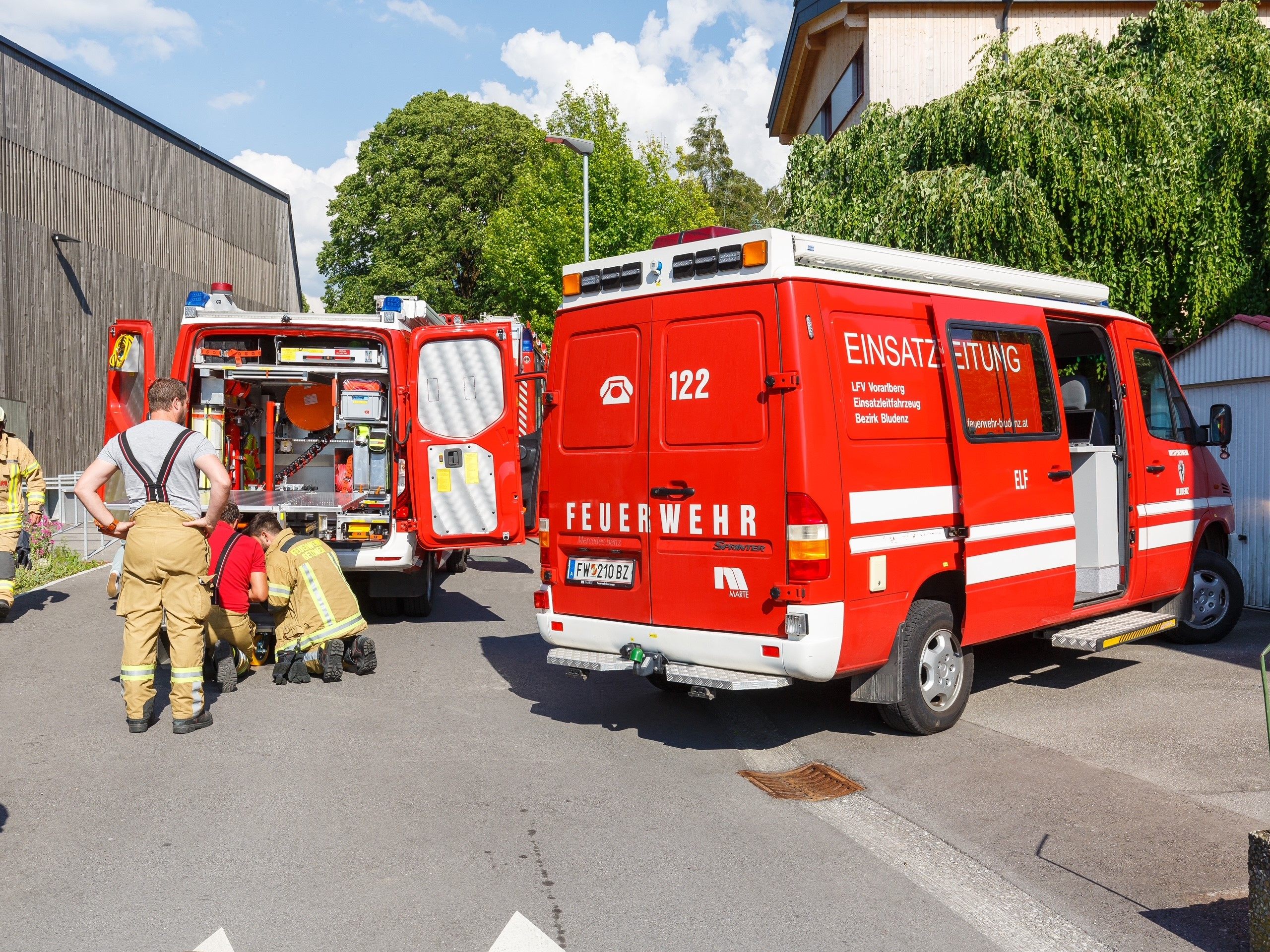 Kohlenstoffdioxid-Alarm in Bludesch