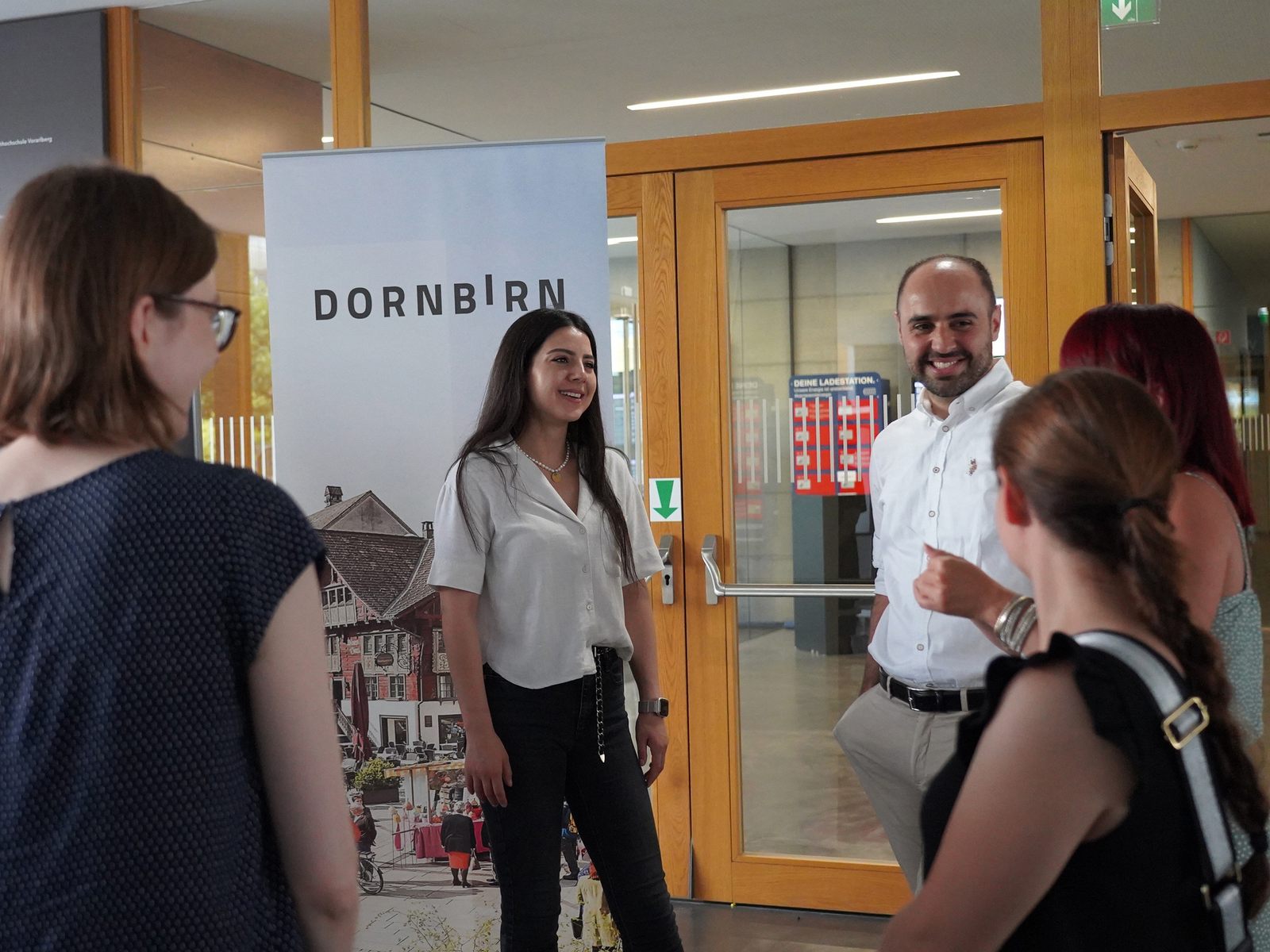 Präsentation der Ergebnisse in der Fachhochschule Vorarlberg.