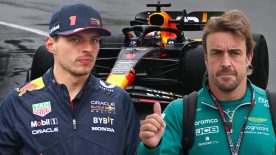 Verstappen und Alonso starten aus der ersten Startreihe