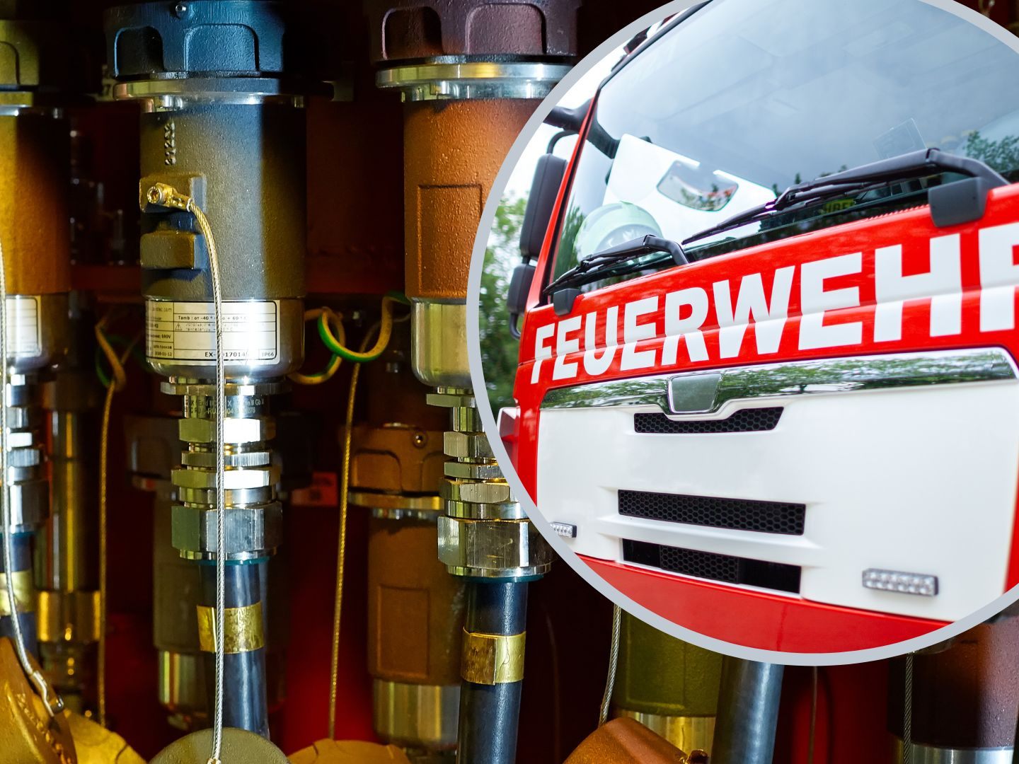 Großeinsatz der Feuerwerh