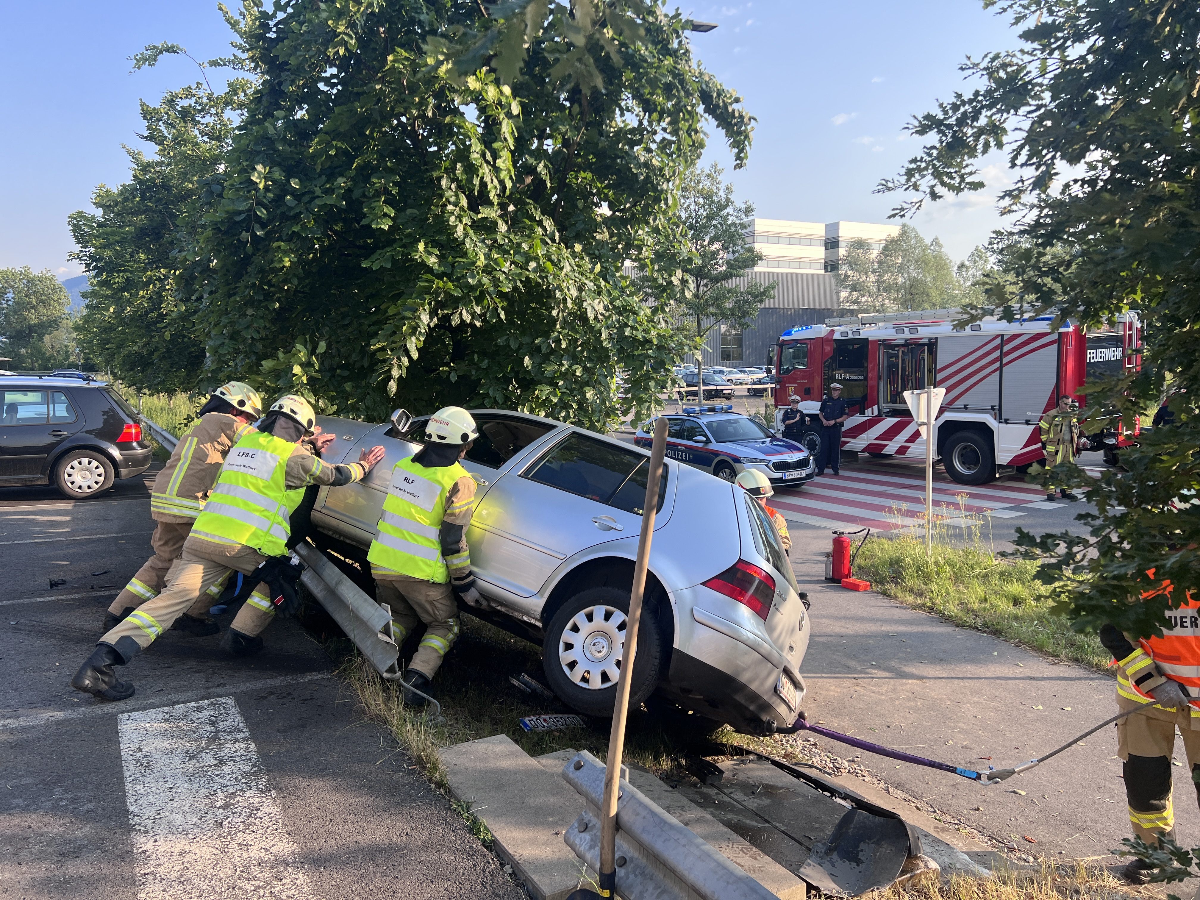 Unfall in Wolfurt