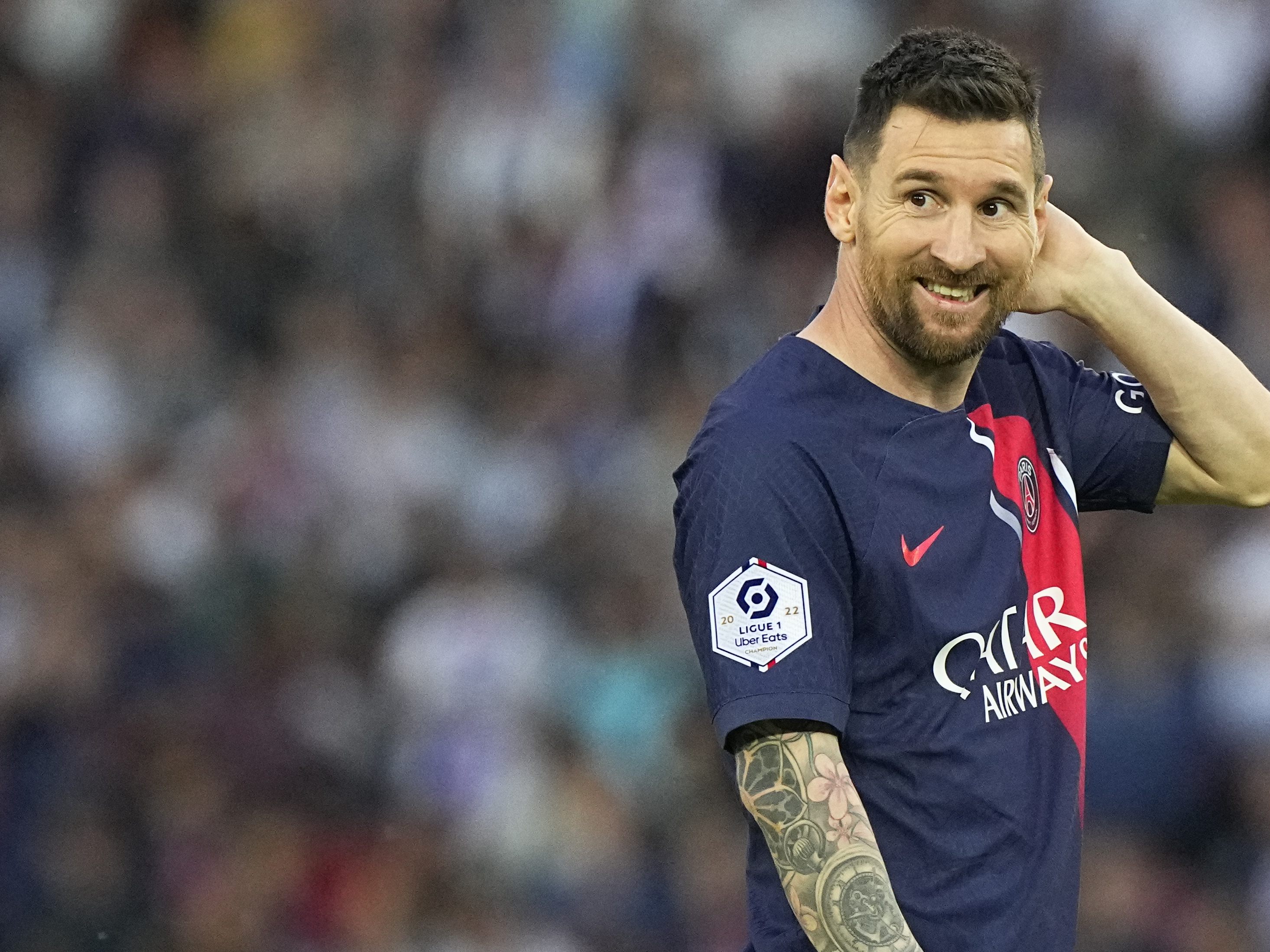 Wurde in Paris nicht glücklich: Lionel Messi. Wurde in Paris nicht glücklich: Lionel Messi.