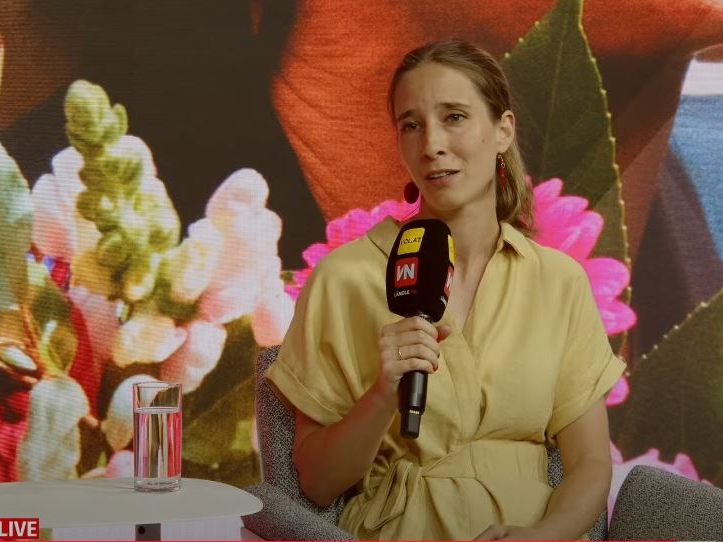 Stefanie Matei bei "Vorarlberg LIVE".