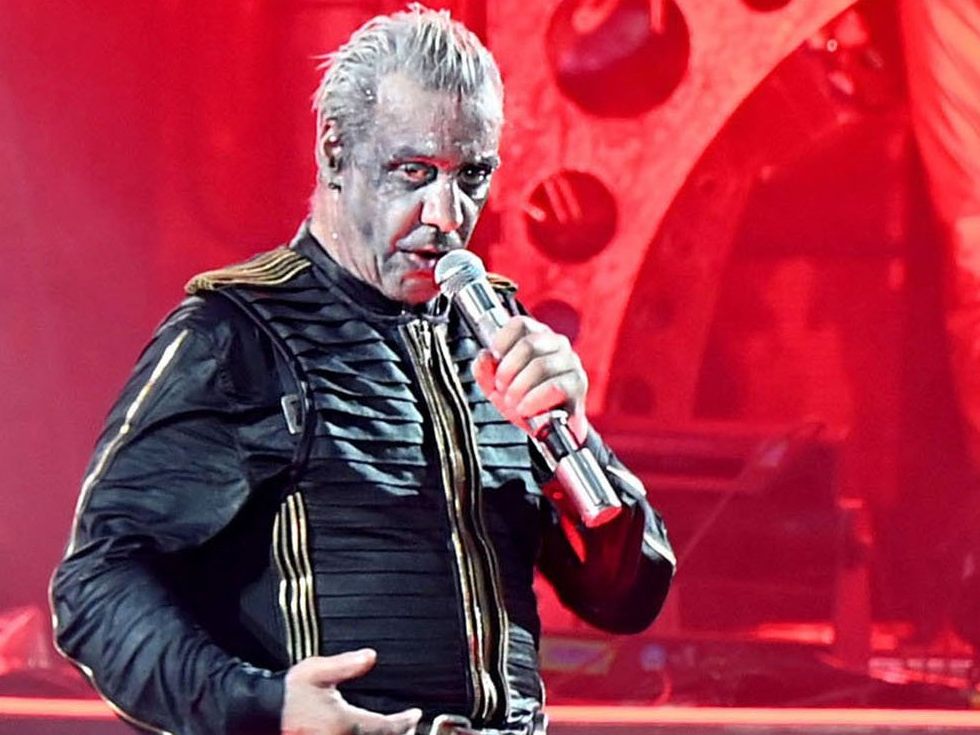 Rammstein-Frontmann Till Lindemann.