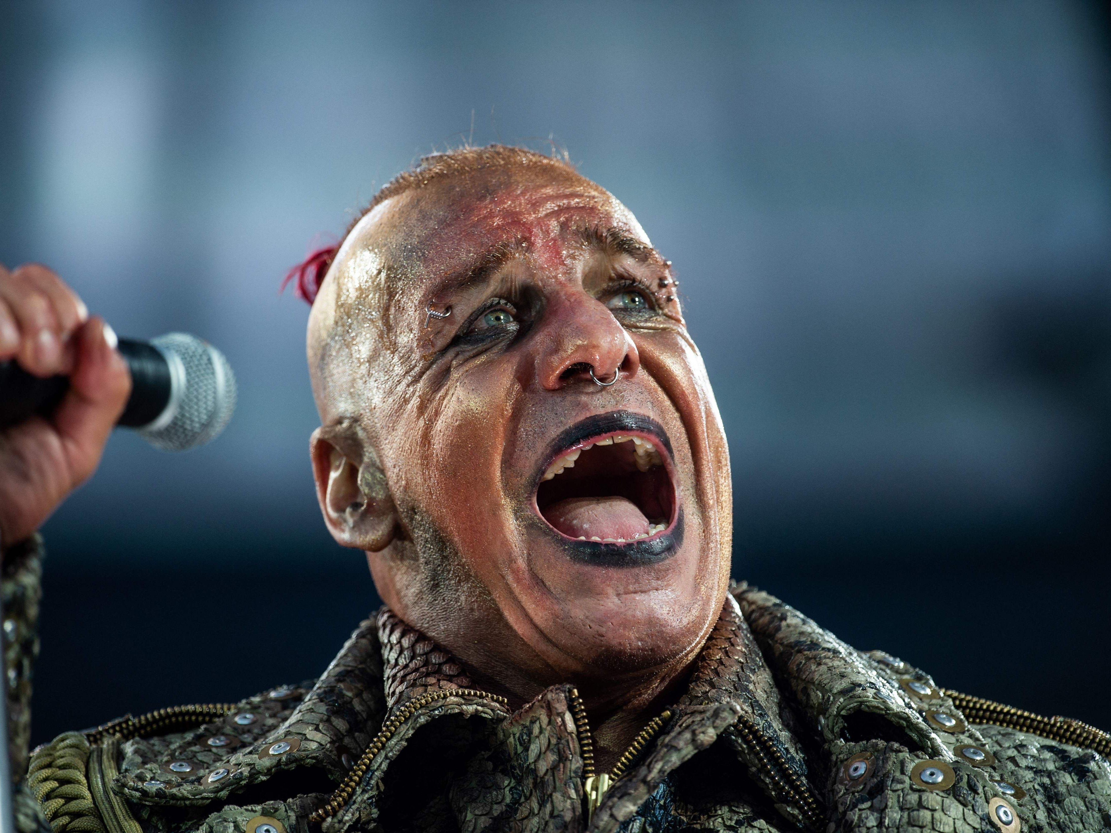 Rammstein-Frontmann Till Lindemann.