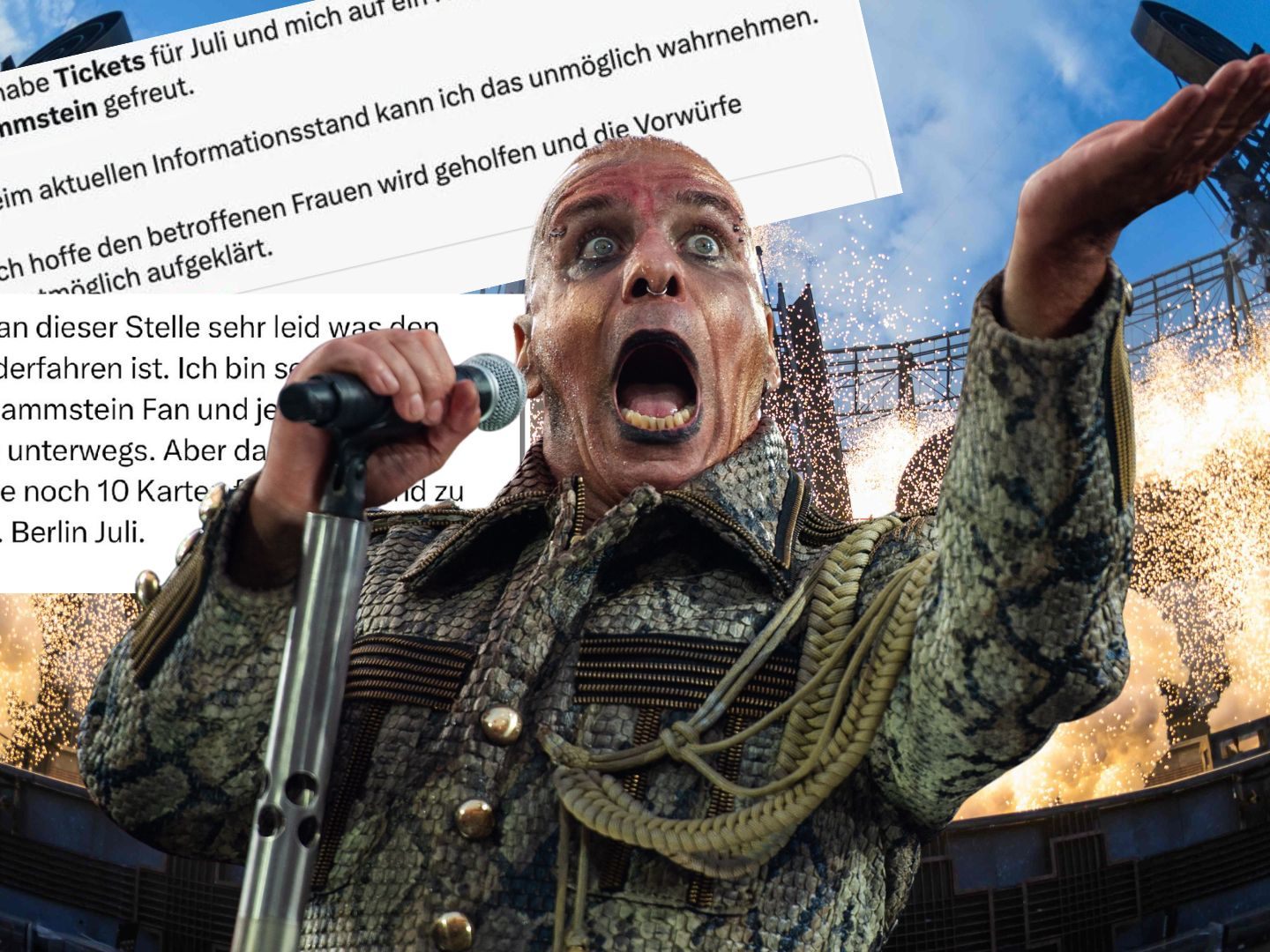 Schwere Vorwürfe gegen Rammstein. Schwere Vorwürfe gegen Rammstein.