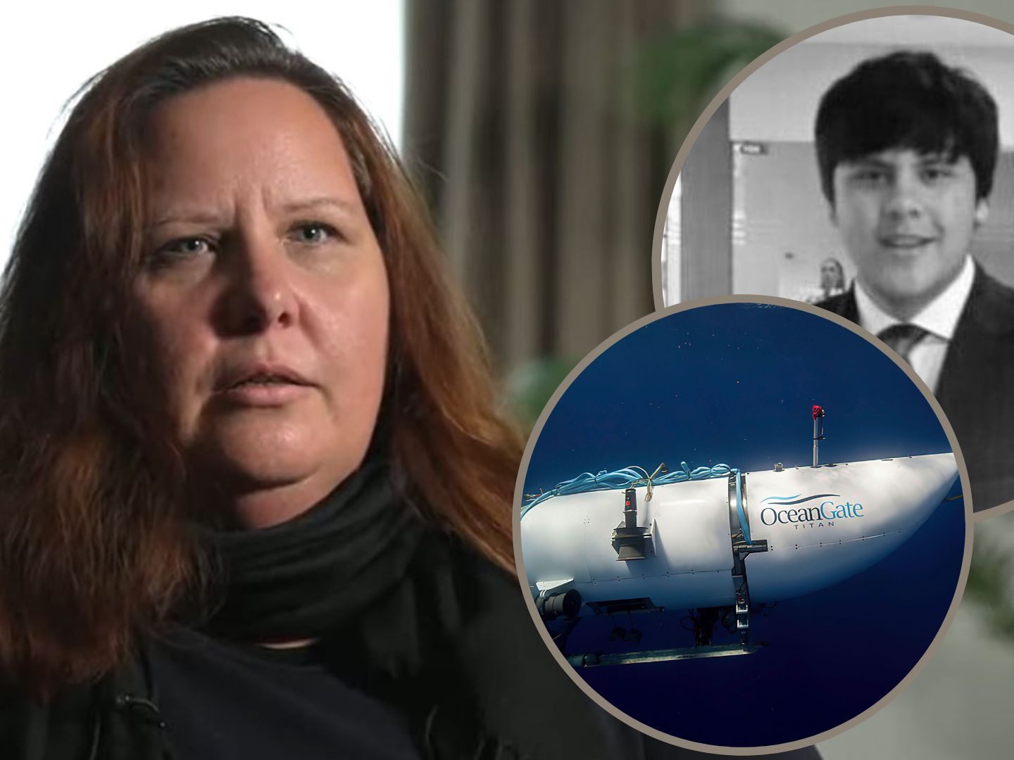 Ursprünglich habe sie den Tauchgang zur "Titanic" zusammen mit ihrem Mann unternehmen wollen Ursprünglich habe sie den Tauchgang zur "Titanic" zusammen mit ihrem Mann unternehmen wollen