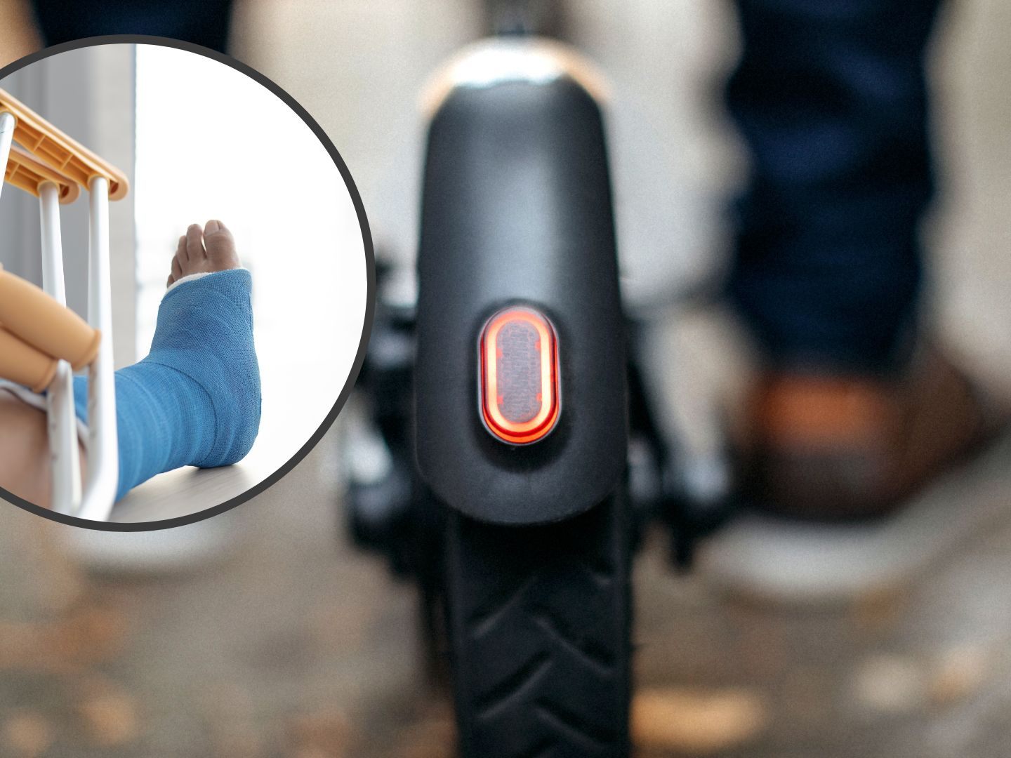 E-Scooter-Fahrer erlitt Schlüsselbeinbruch E-Scooter-Fahrer erlitt Schlüsselbeinbruch
