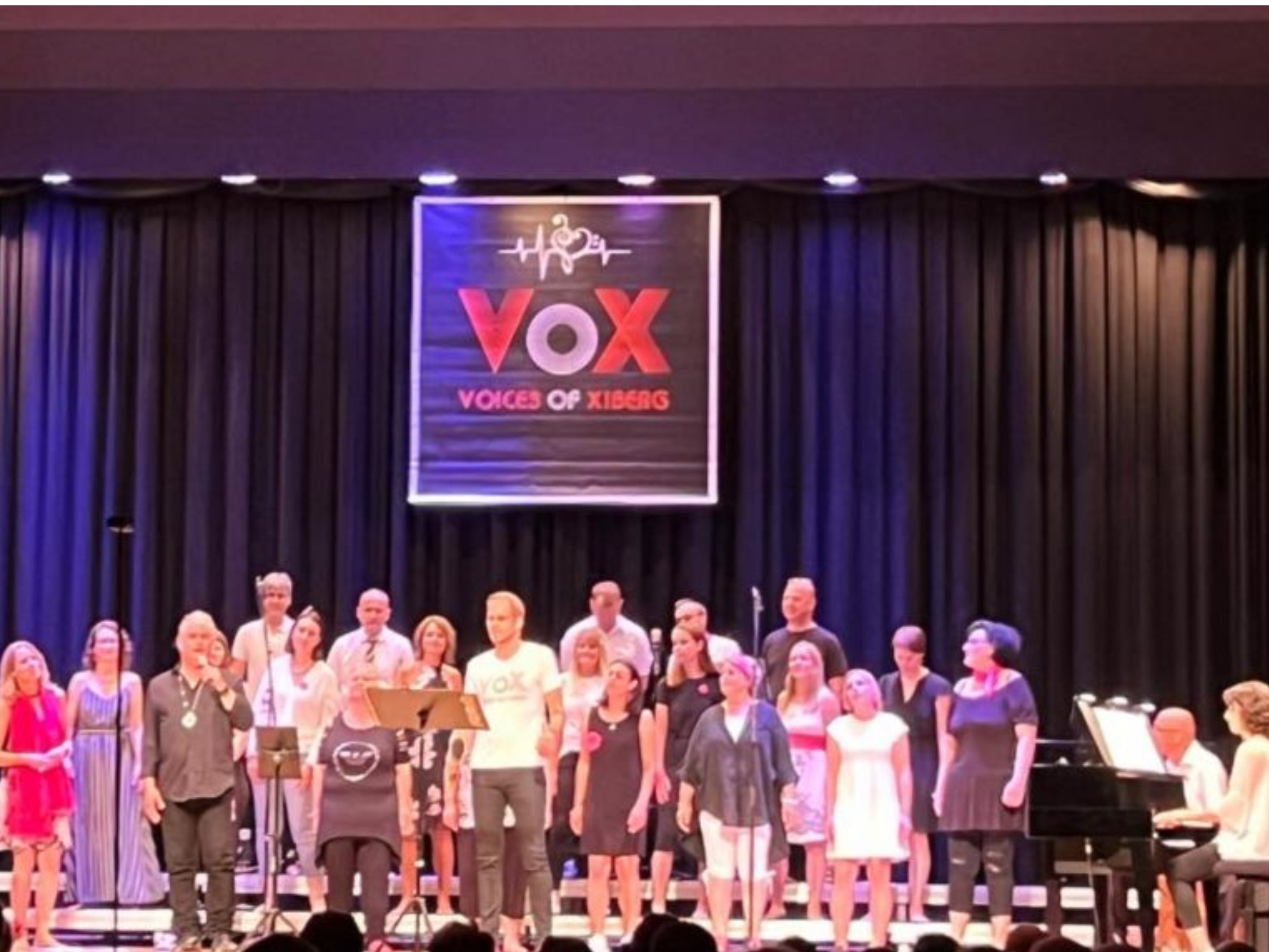 Voices of Xiberg freuen sich am kommenden Freitag auf das sechste Konzert unter dem Motto “Nothing but music”