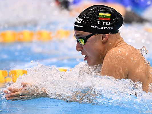 Weltrekordlerin Meilutyte auf dem Weg zu Gold