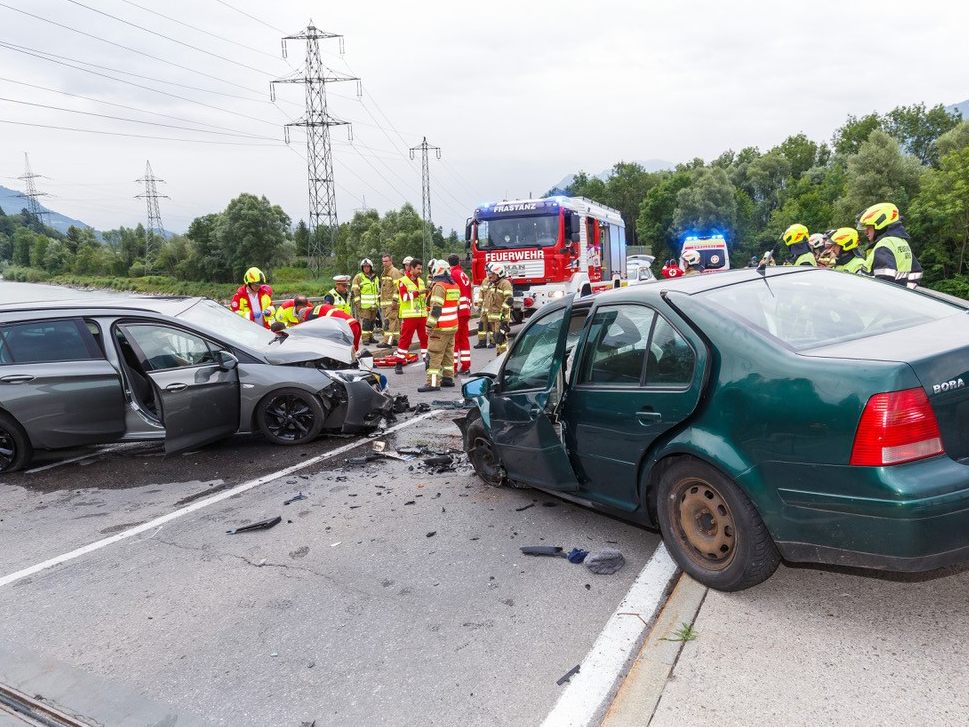 Die Unfallstelle auf der Illbrücke (L65).