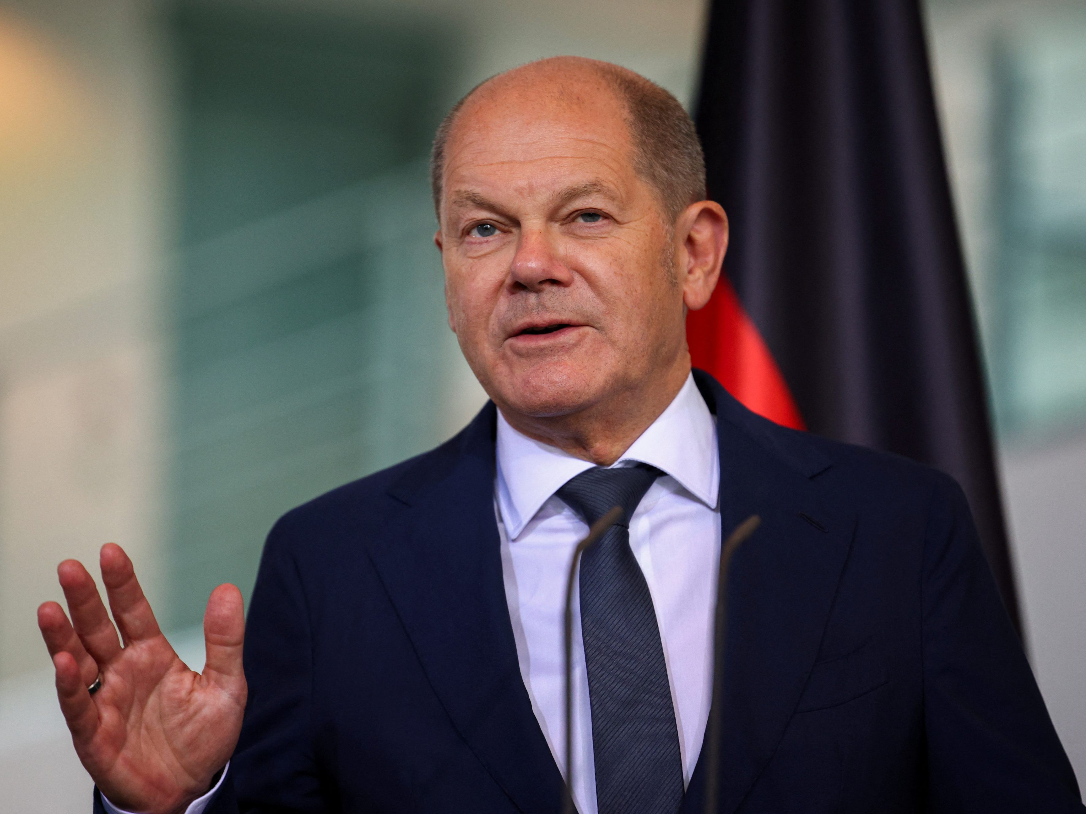 Deutschlands Kanzler Scholz kommt nach Österreich. Deutschlands Kanzler Scholz kommt nach Österreich.