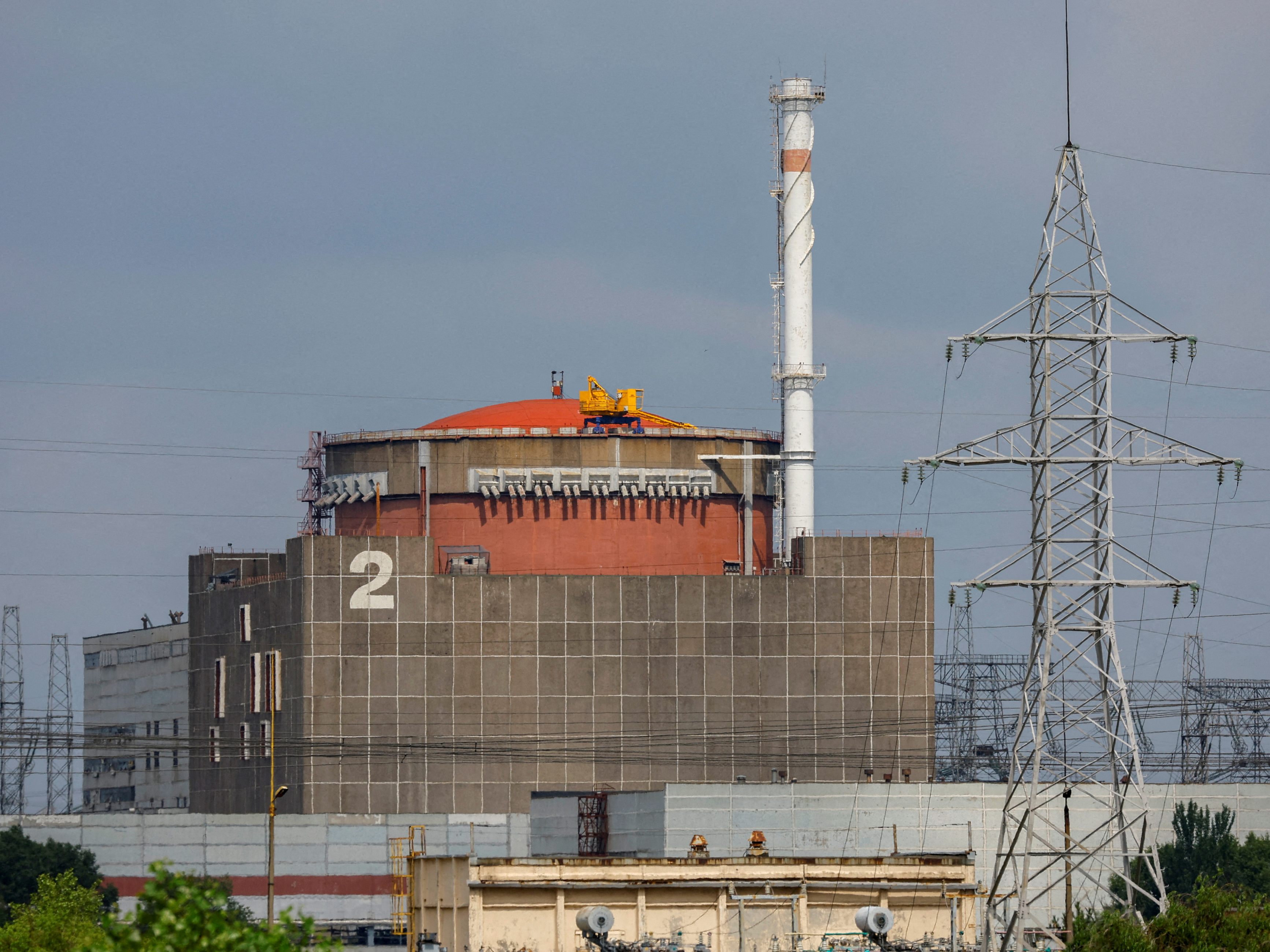 Das AKW Saporischschja ist das größte Nuklearkraftwerk Europas.