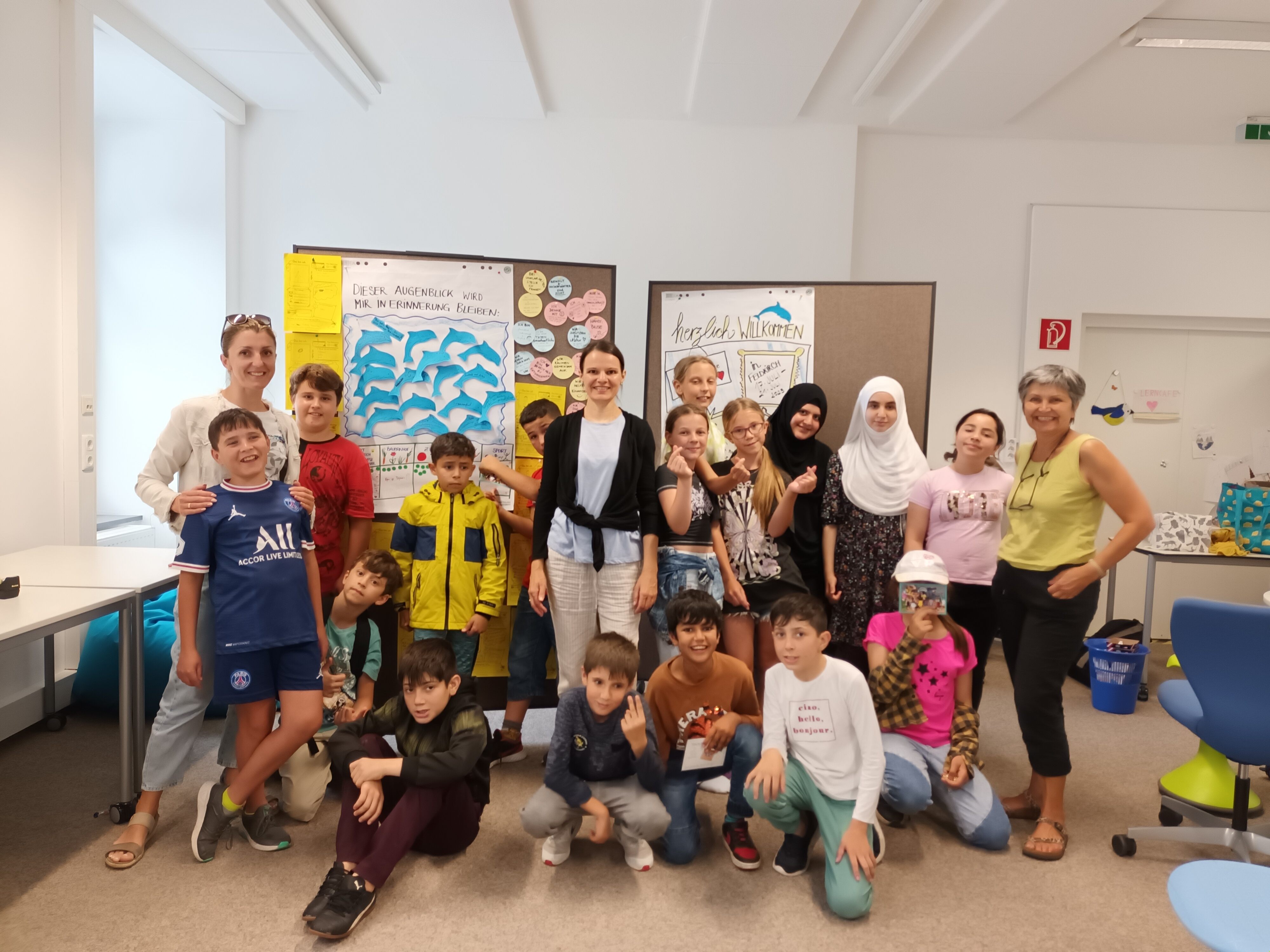 Spiel und Spaß bei den Sommerwochen der Lerncafés der Caritas. Spiel und Spaß bei den Sommerwochen der Lerncafés der Caritas.