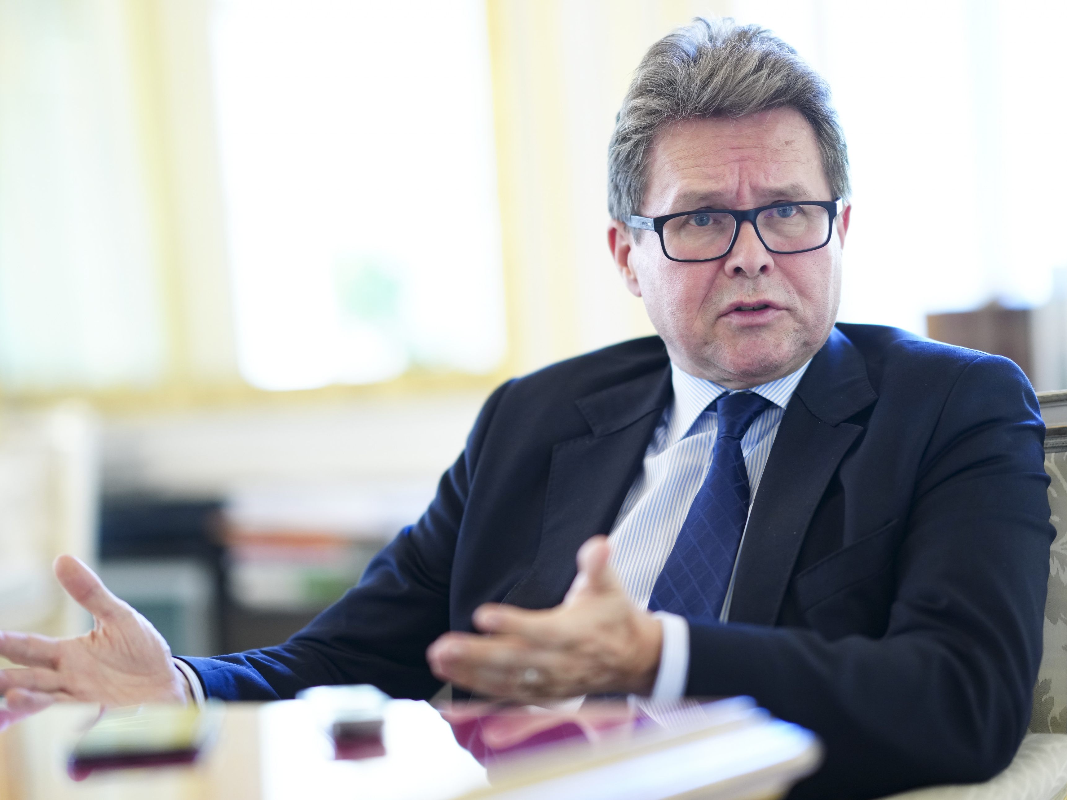 Polaschek zeigt sich optimistisch. Polaschek zeigt sich optimistisch.