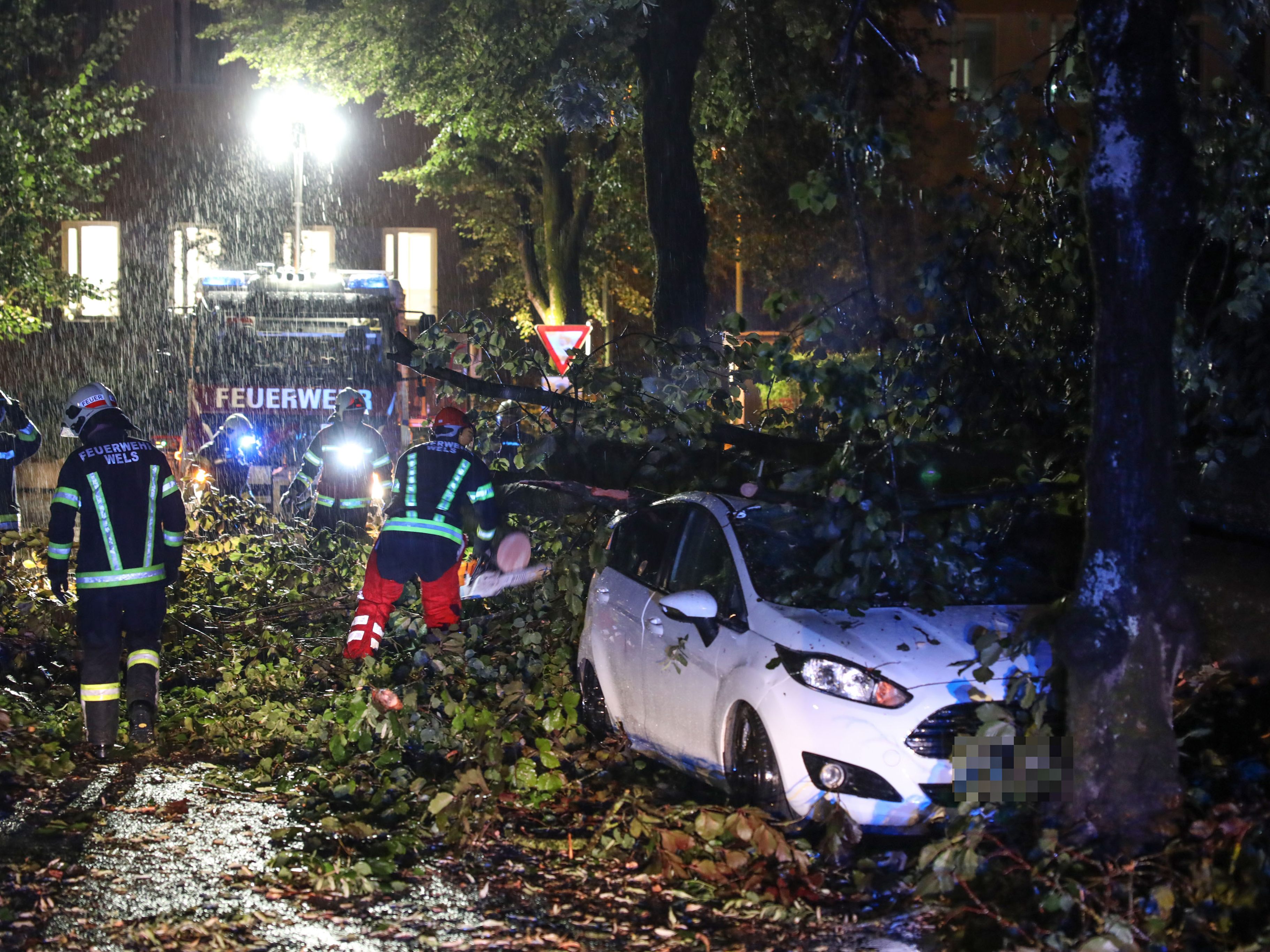 Am Mittwoch zogen starke Unwetter über Österreich.