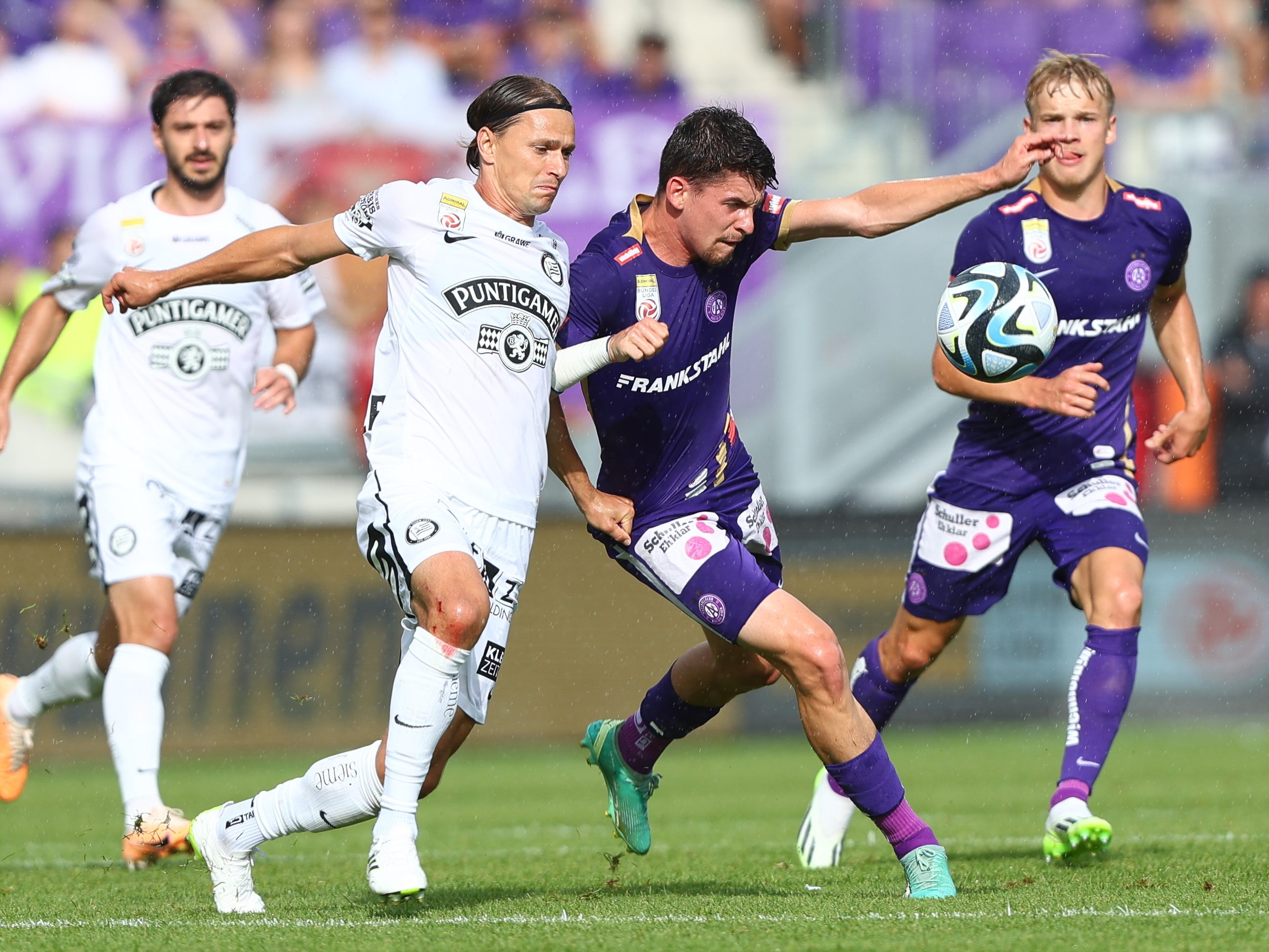 Austria Wien ging im Heimspiel gegen Sturm Graz unter.