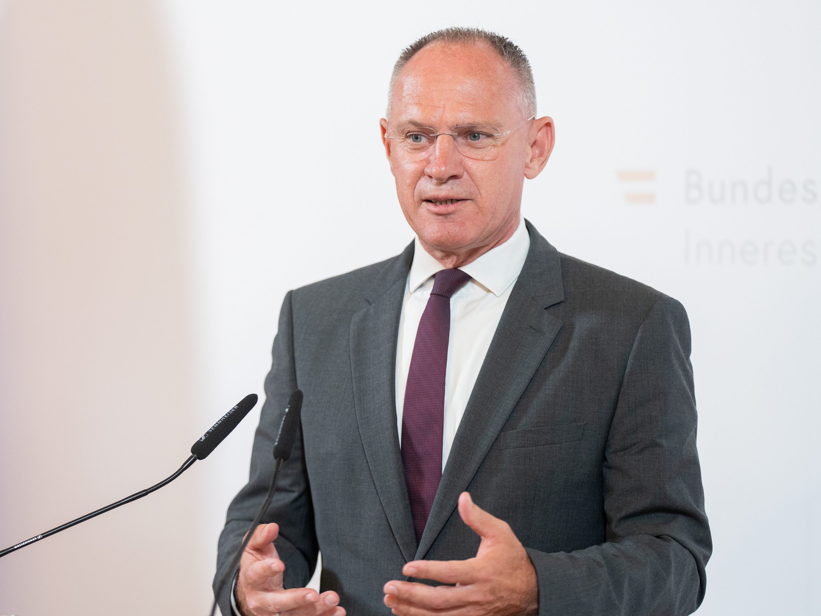 Innenminister Gerhard Karner