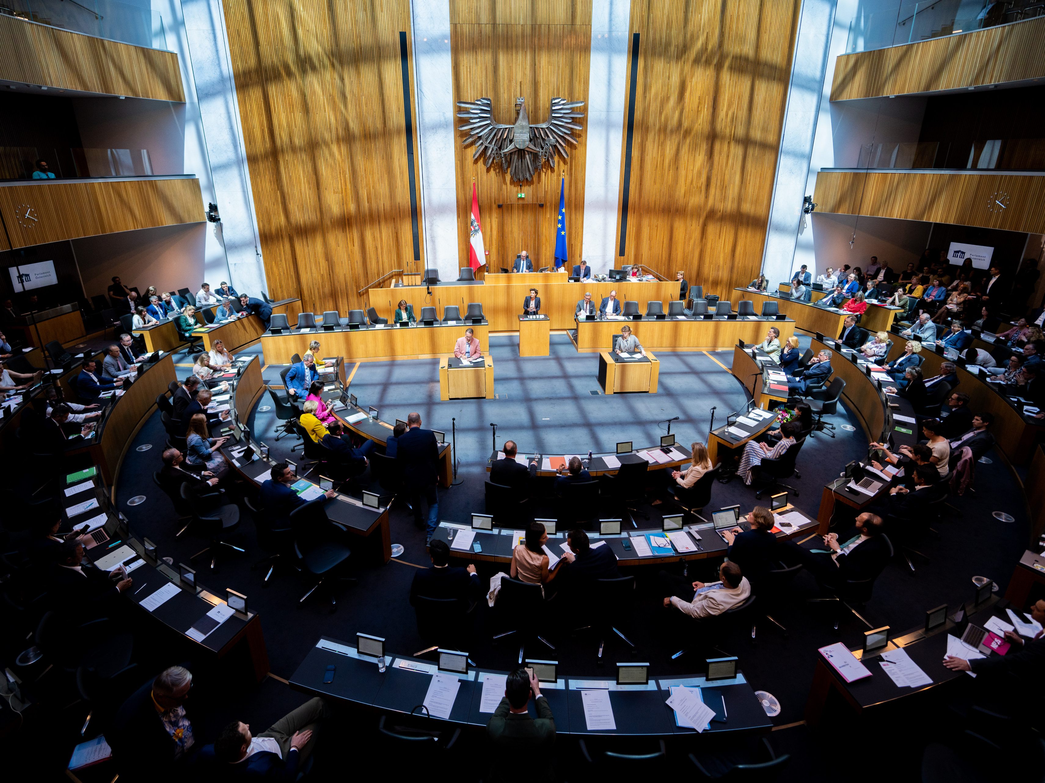Der Nationalrat verabschiedet sich in die Sommerpause.