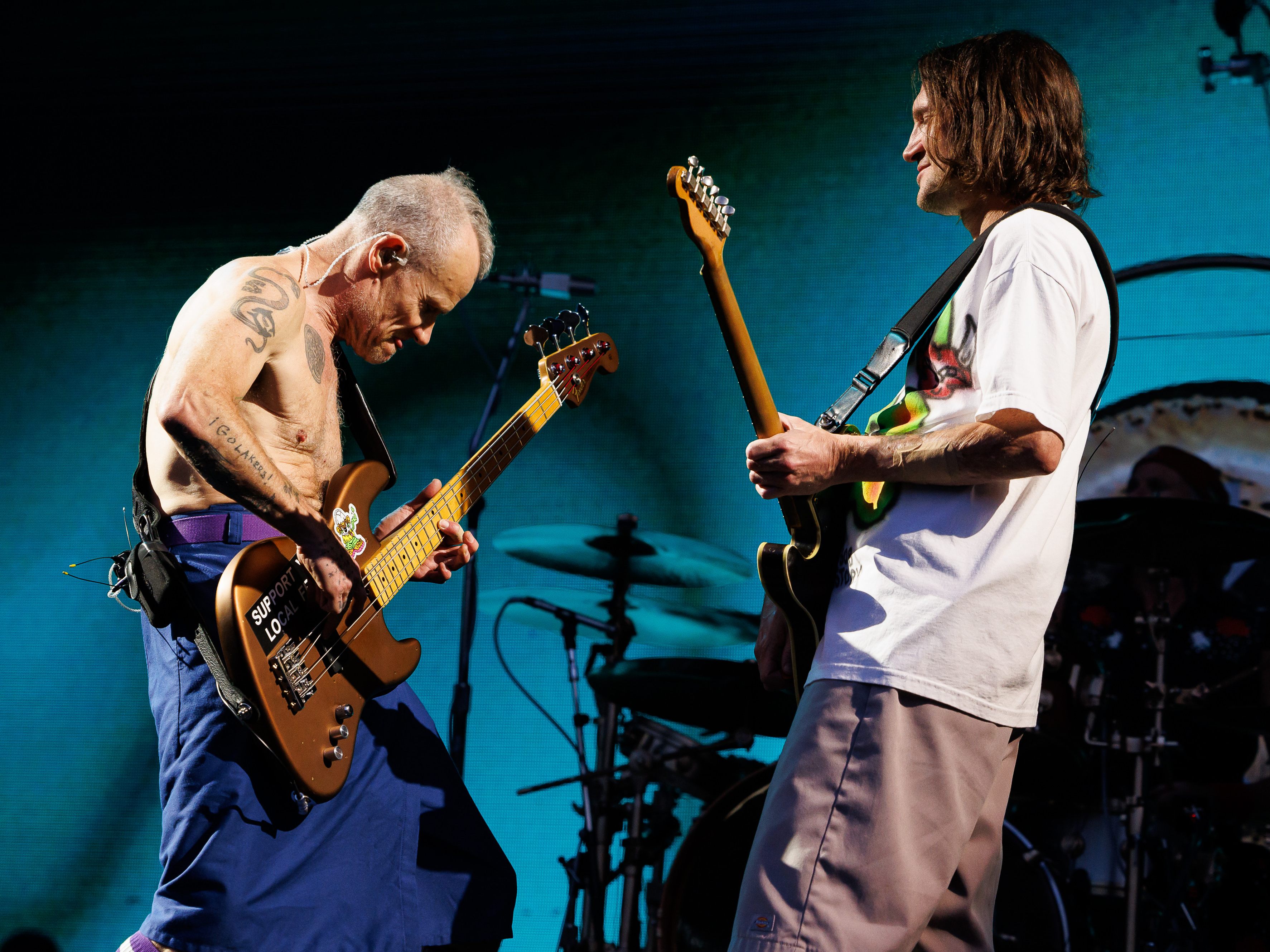 Die Red Hot Chili Peppers spielten in Wien. Die Red Hot Chili Peppers spielten in Wien.