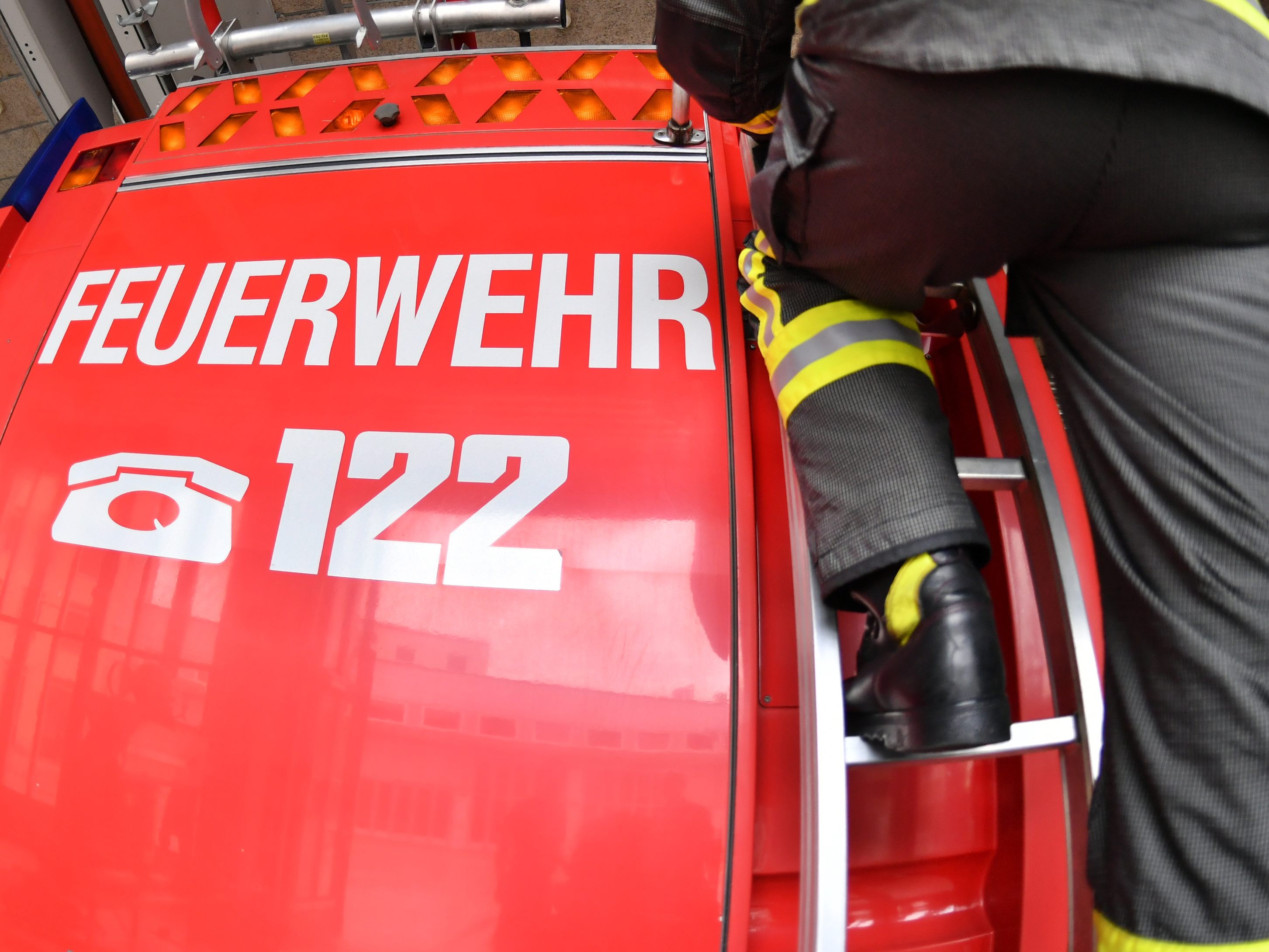 Die Feuerwehr konnte den Brand im SOS Kinderdorf rasch löschen.