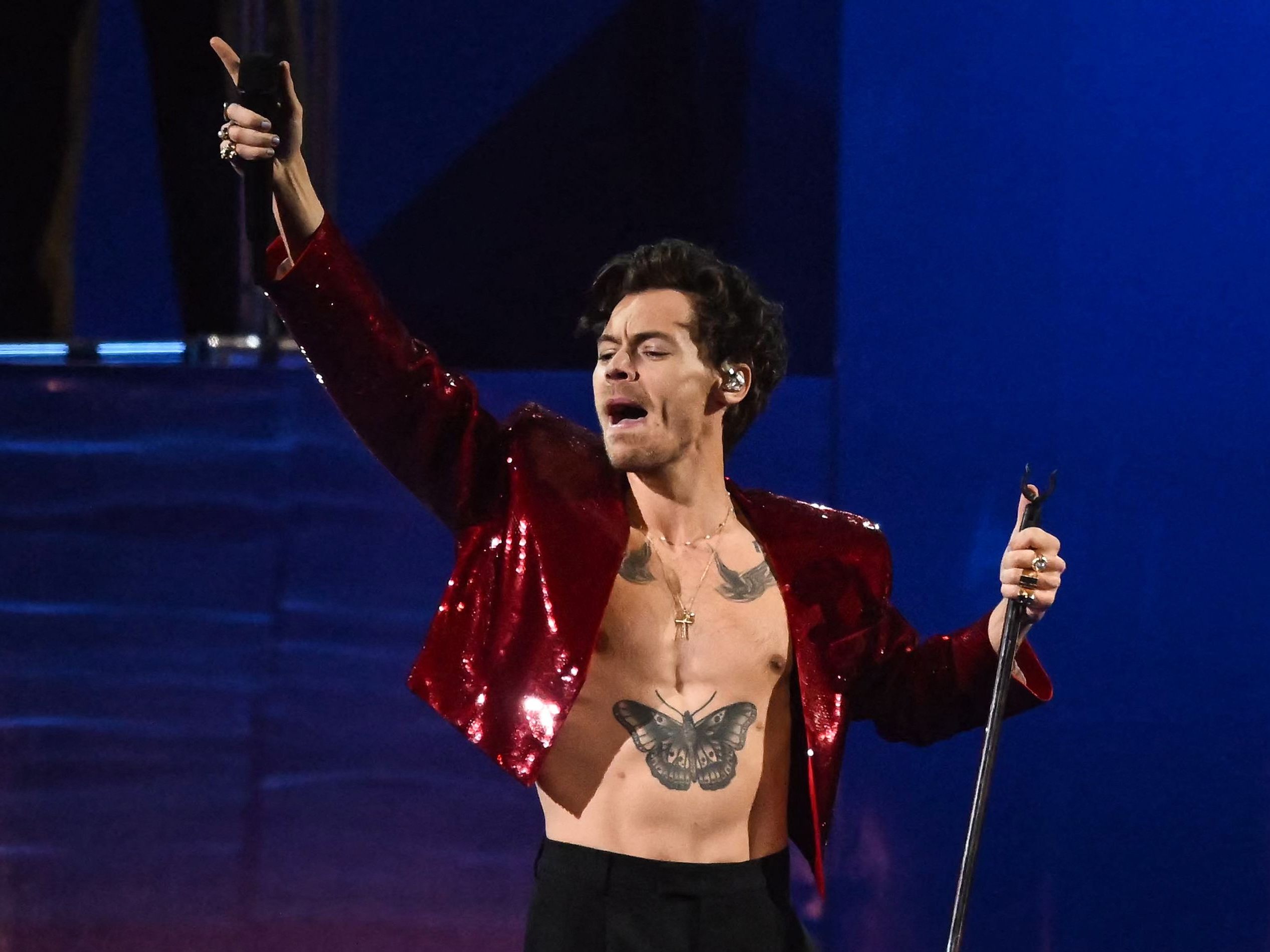 Harry Styles sorgte für Warteschlangen in Wien.