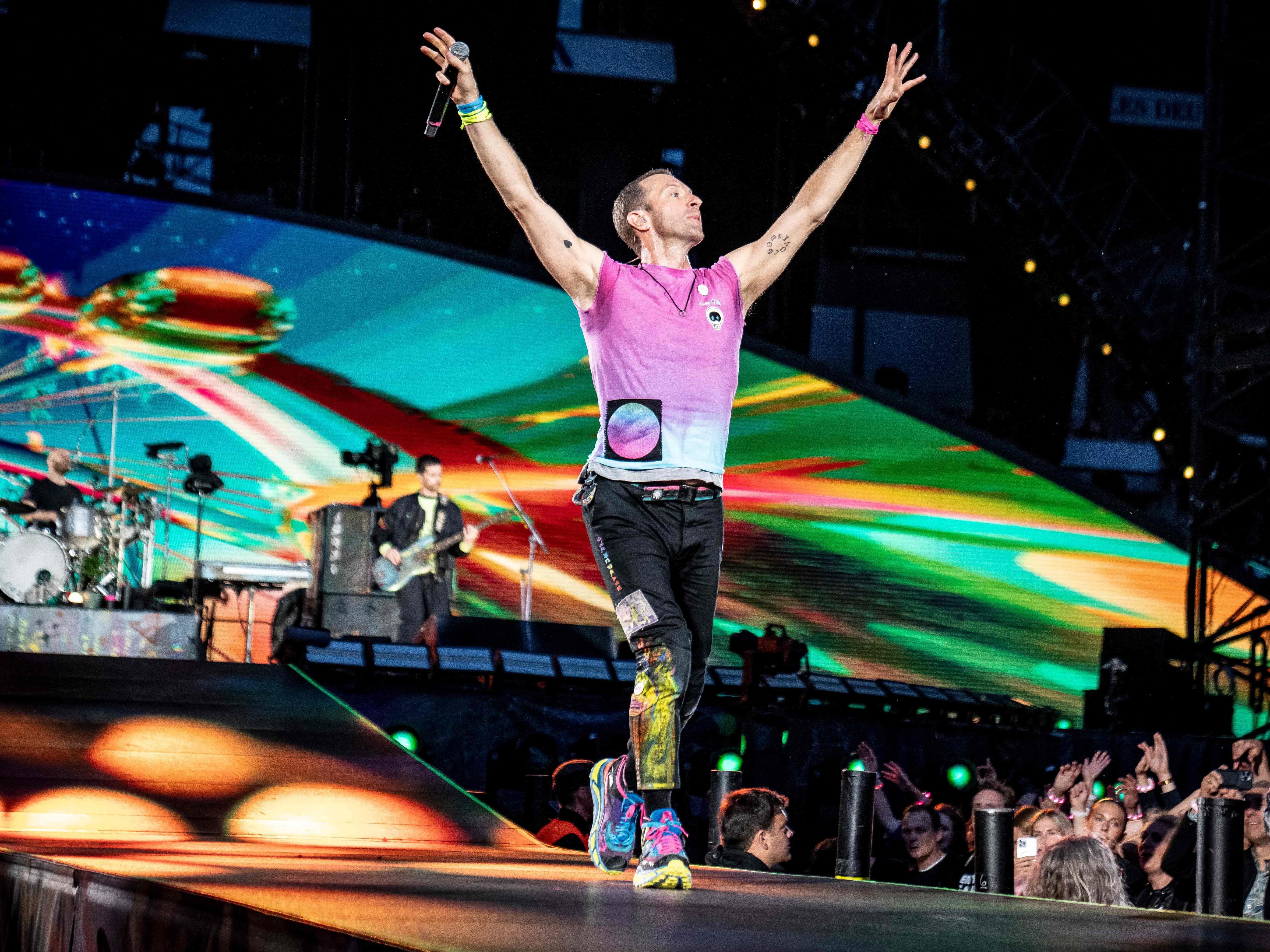 Coldplay geben 2024 zwei Wien-Konzerte.