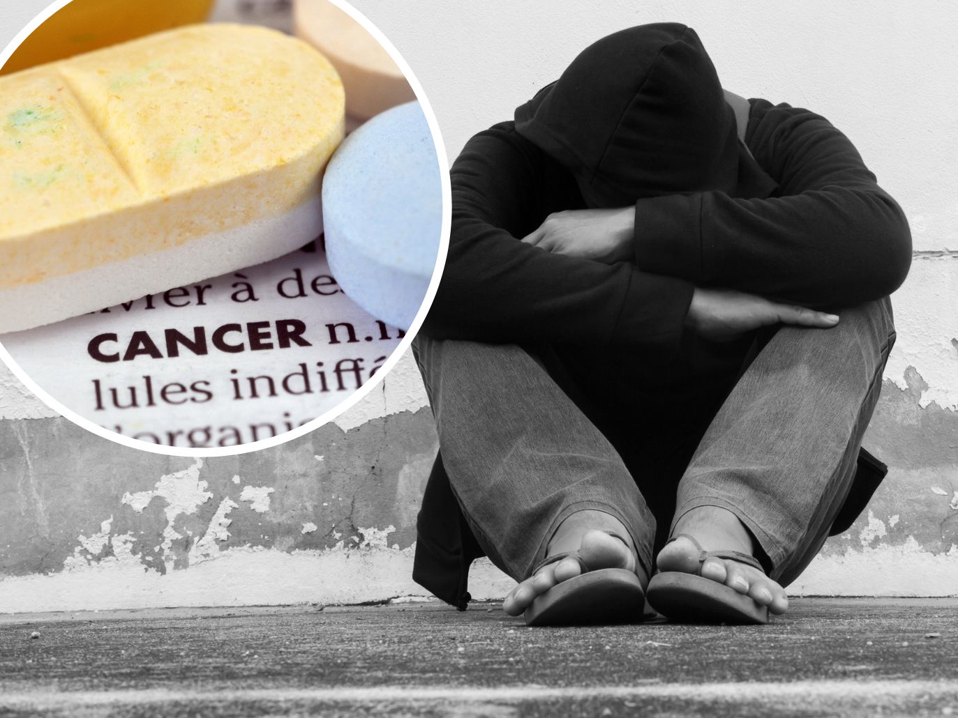 Obdachlose sind doppelt so häufig von Krebs betroffen.