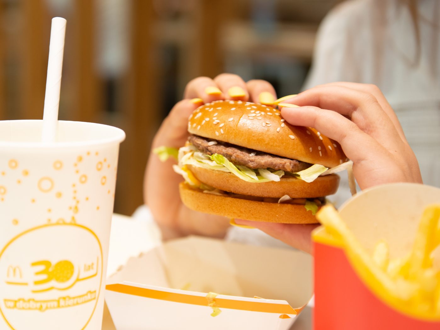 McDonald's erfreut sich weiterhin an Beliebtheit.