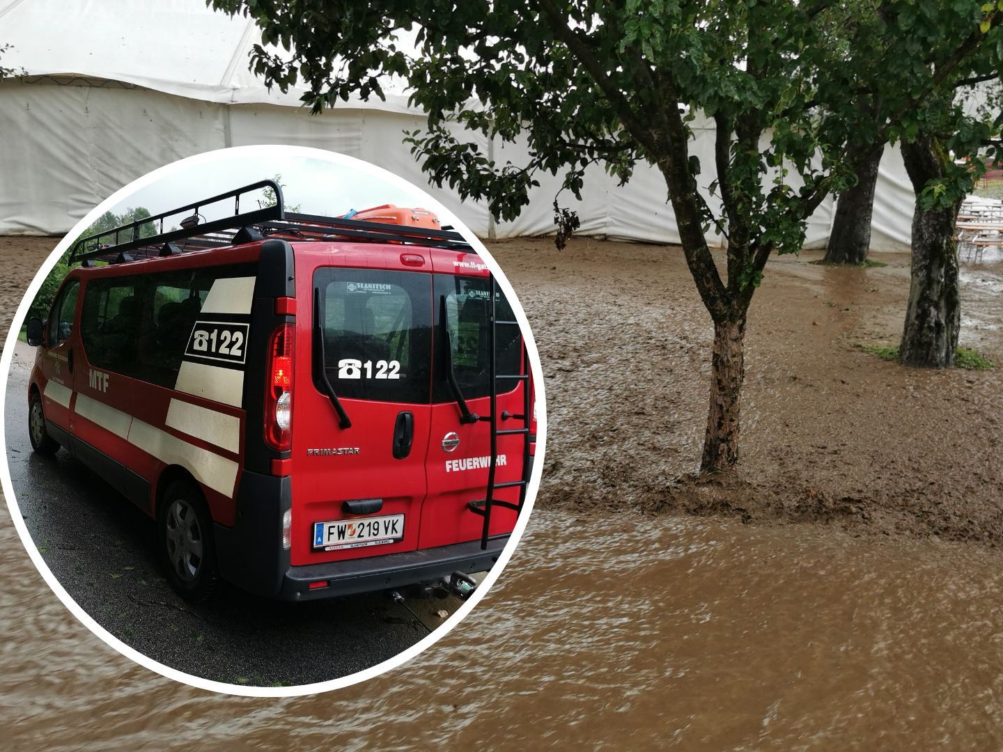 Unwetter haben im Bezirk Völkermarkt für Überschwemmungen und Vermurungen gesorgt. Unwetter haben im Bezirk Völkermarkt für Überschwemmungen und Vermurungen gesorgt.