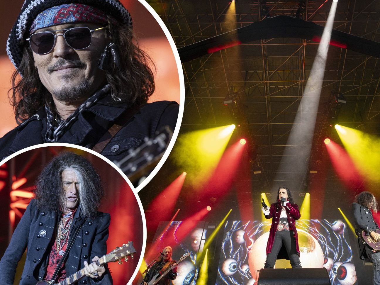 Die Hollywood Vampires gastierten auf der Burg Clam. Die Hollywood Vampires gastierten auf der Burg Clam.