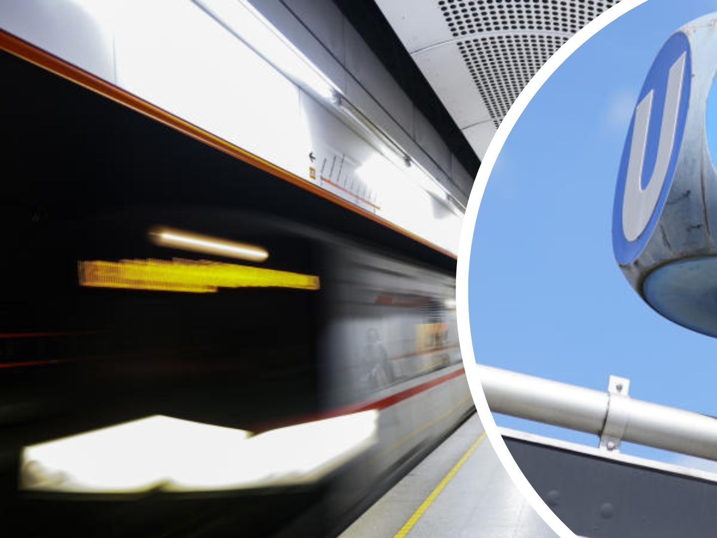 Ein Mann fiel in der U-Bahn-Station Schlachthausgasse auf die Gleise und wurde von der U-Bahn erfasst.