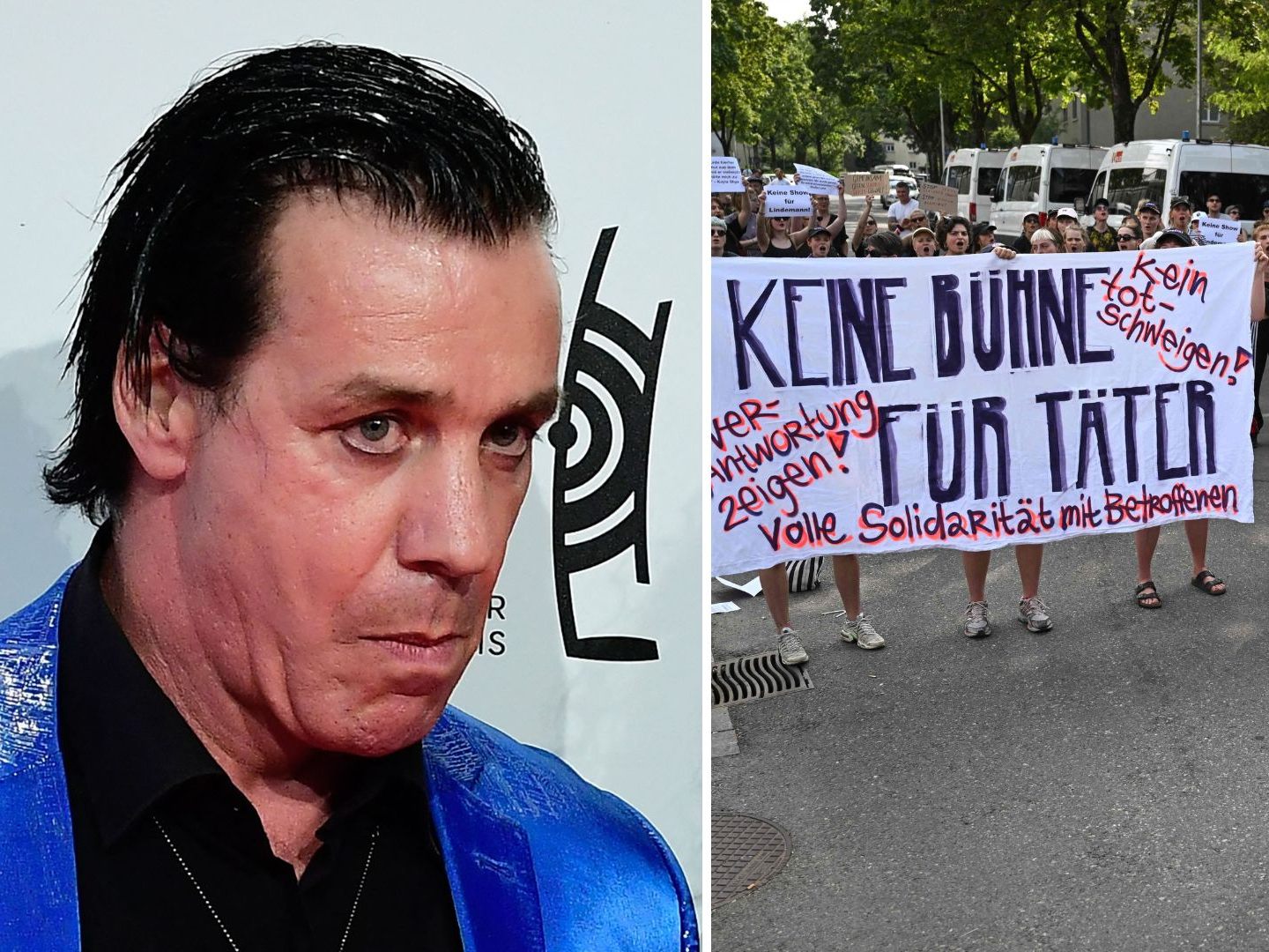 Auch in der Schweiz kam es schon zu Protesten unter dem Motto "Keine Bühne für Täter!" - so nun auch vor dem Rammstein-Konzert in Wien geplant.