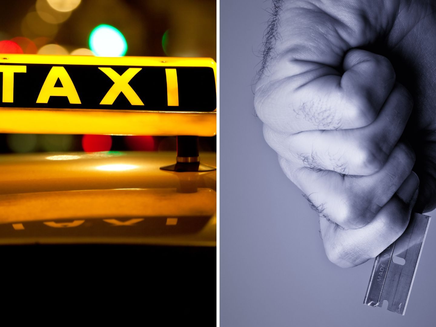 In Wien-Simmering wurde am Mittwochabend ein Taxilenker mit einer Rasierklinge verletzt.