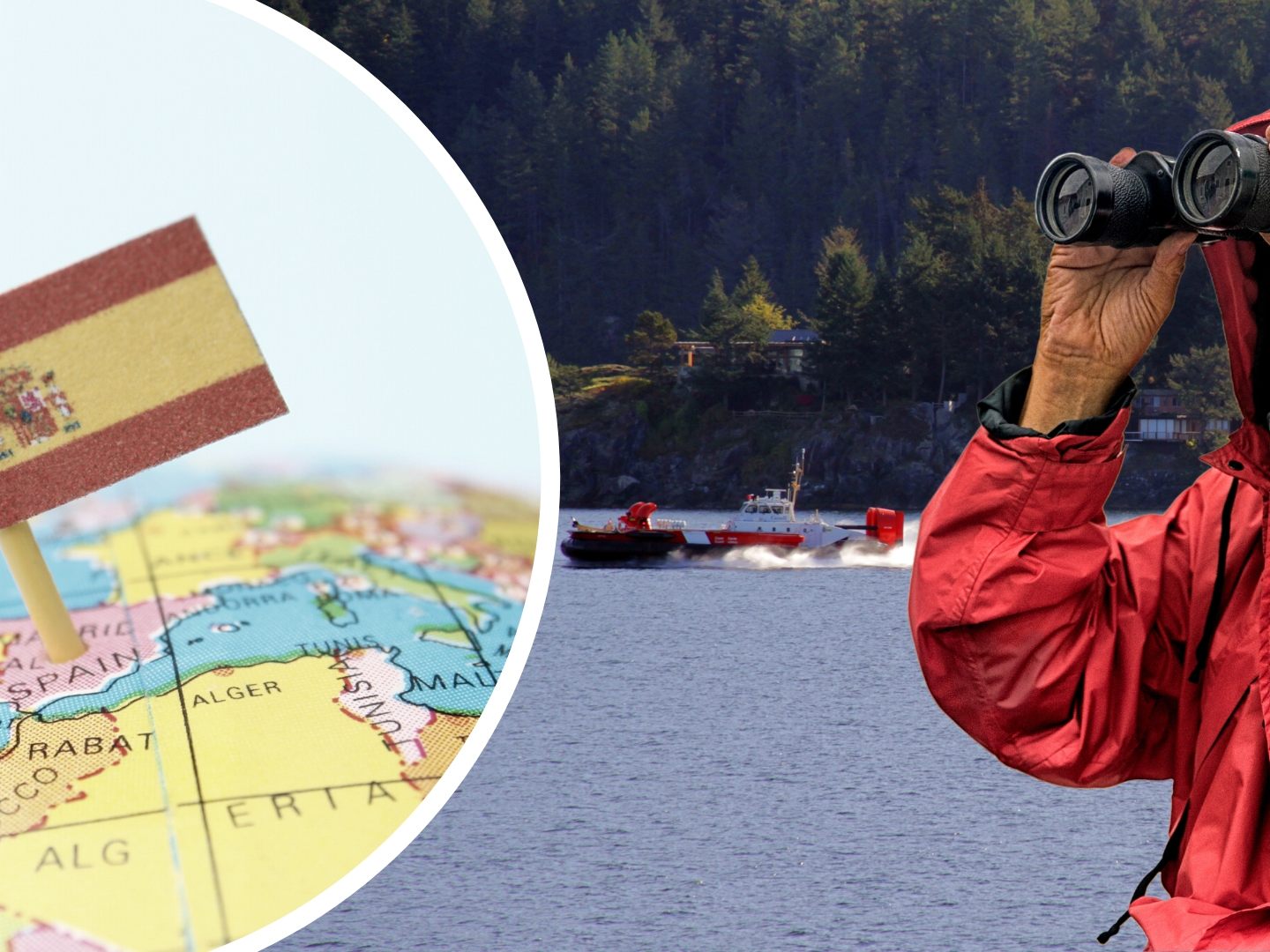 Spanische Rettungskräfte suchen im Atlantik nach etwa 200 vermissten Migranten. Spanische Rettungskräfte suchen im Atlantik nach etwa 200 vermissten Migranten.
