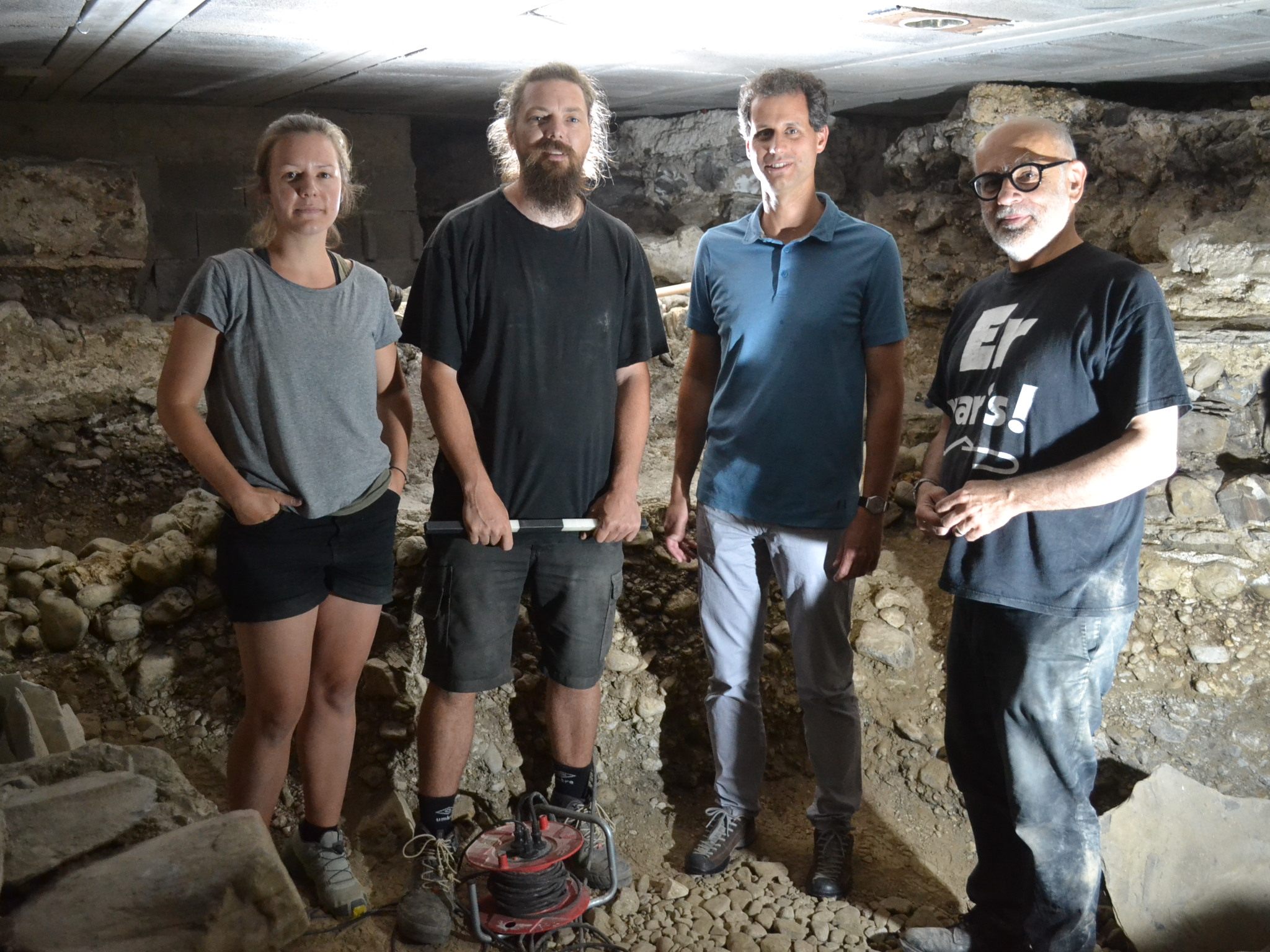 Experten vor Ort in der Nenzinger Unterkirche: Laura Holzer, Rudi Hinterwaldner, Andreas Pirker und Guido Faccani. Experten vor Ort in der Nenzinger Unterkirche: Laura Holzer, Rudi Hinterwaldner, Andreas Pirker und Guido Faccani.