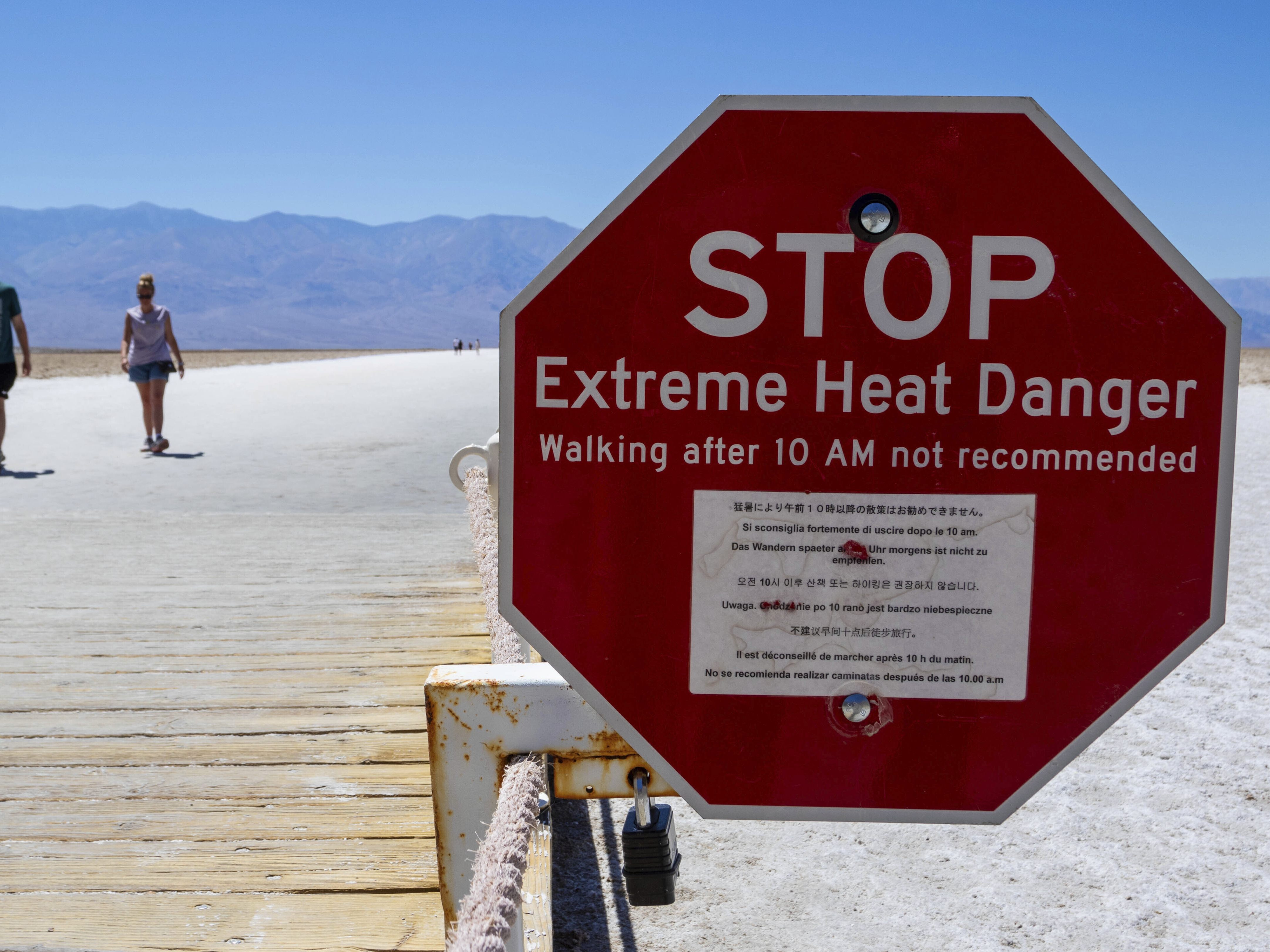 Der Süden der USA leidet seit Tagen unter extremer Hitze. Im berühmten Death Valley hat es 51 Grad Celsius.